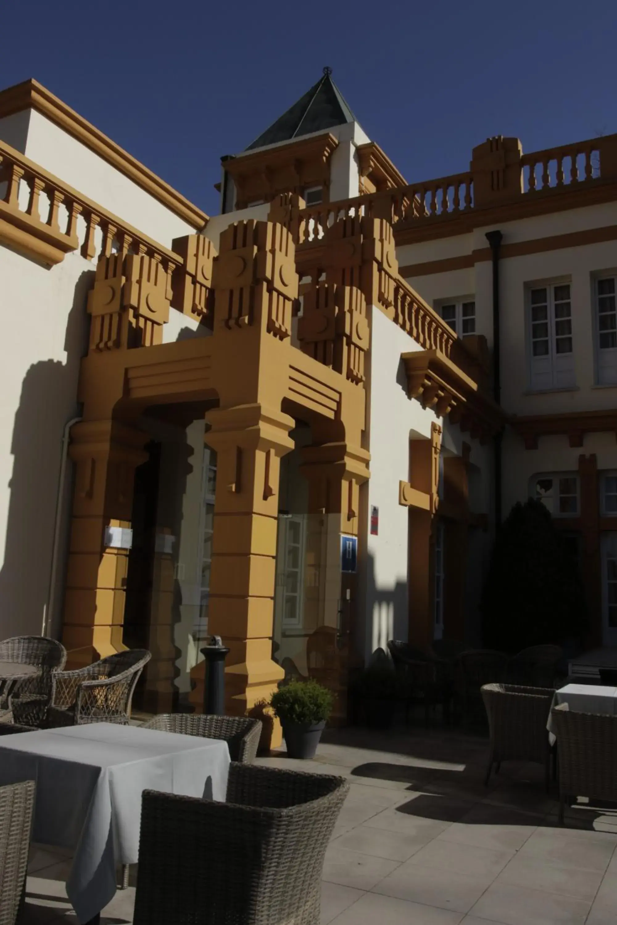 Property building in Hotel Arcea Palacio de las Nieves Property building in Hotel Arcea Palacio de las Nieves