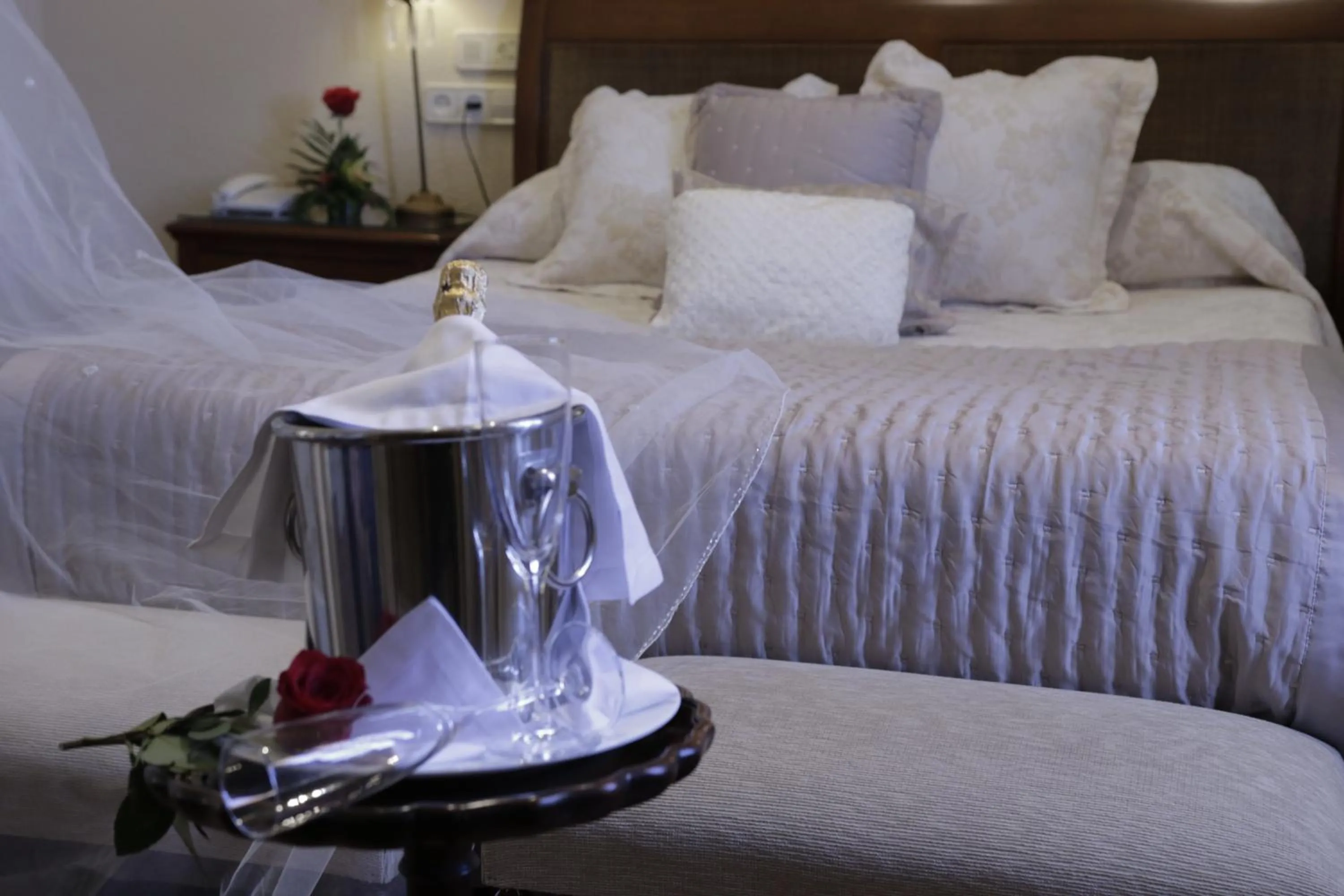 Bed in Hotel Arcea Palacio de las Nieves