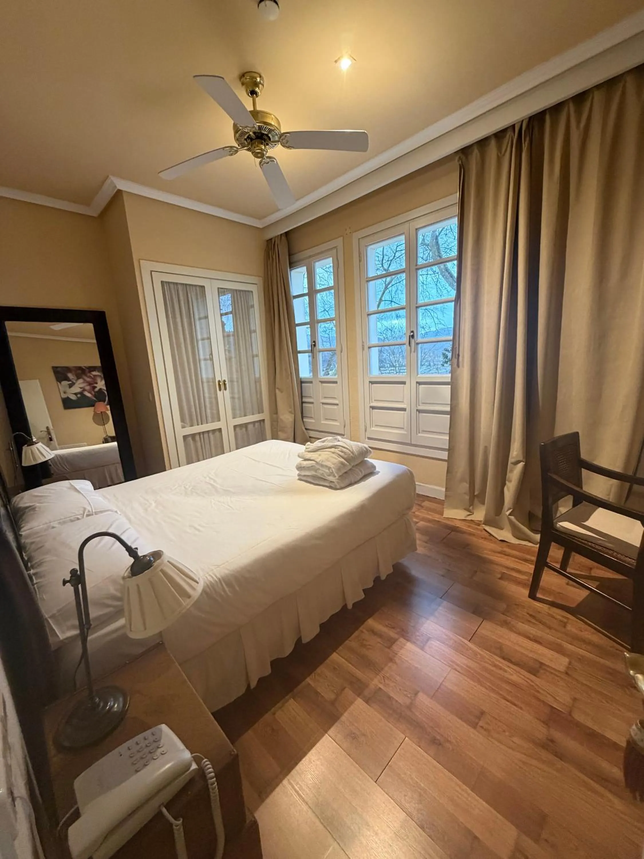 Bed in Hotel Palacio de las Nieves