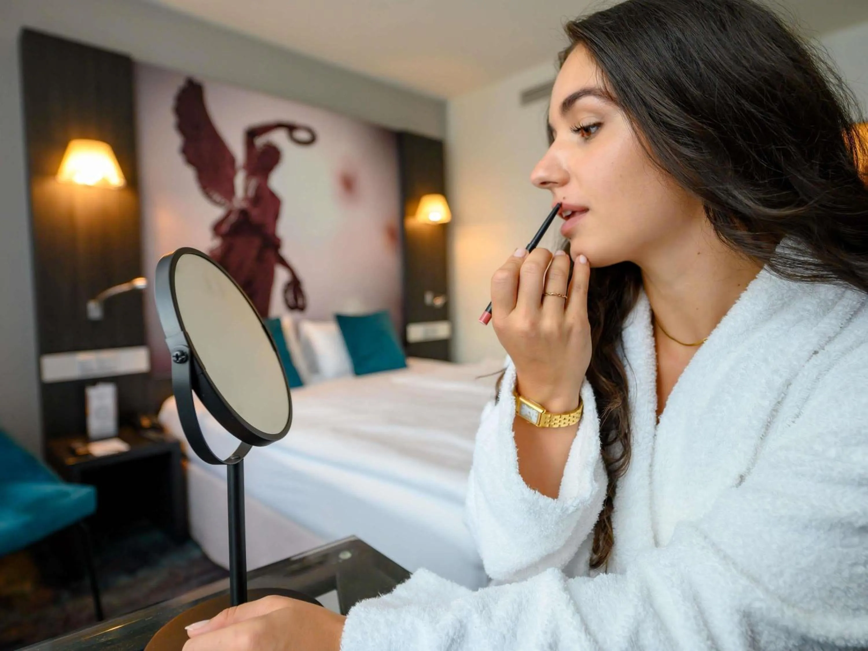 Bedroom in Mercure Hotel Hannover City