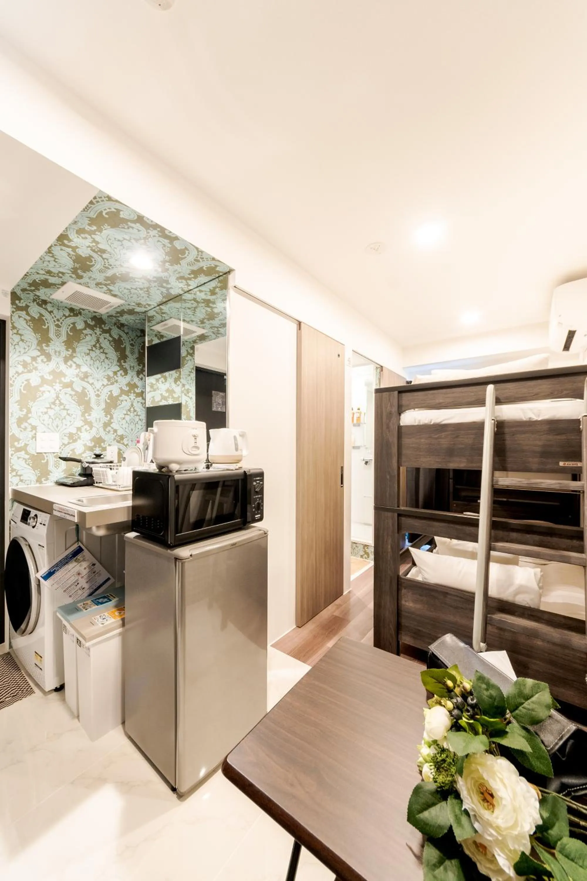 bunk bed in Space F Yoyogi