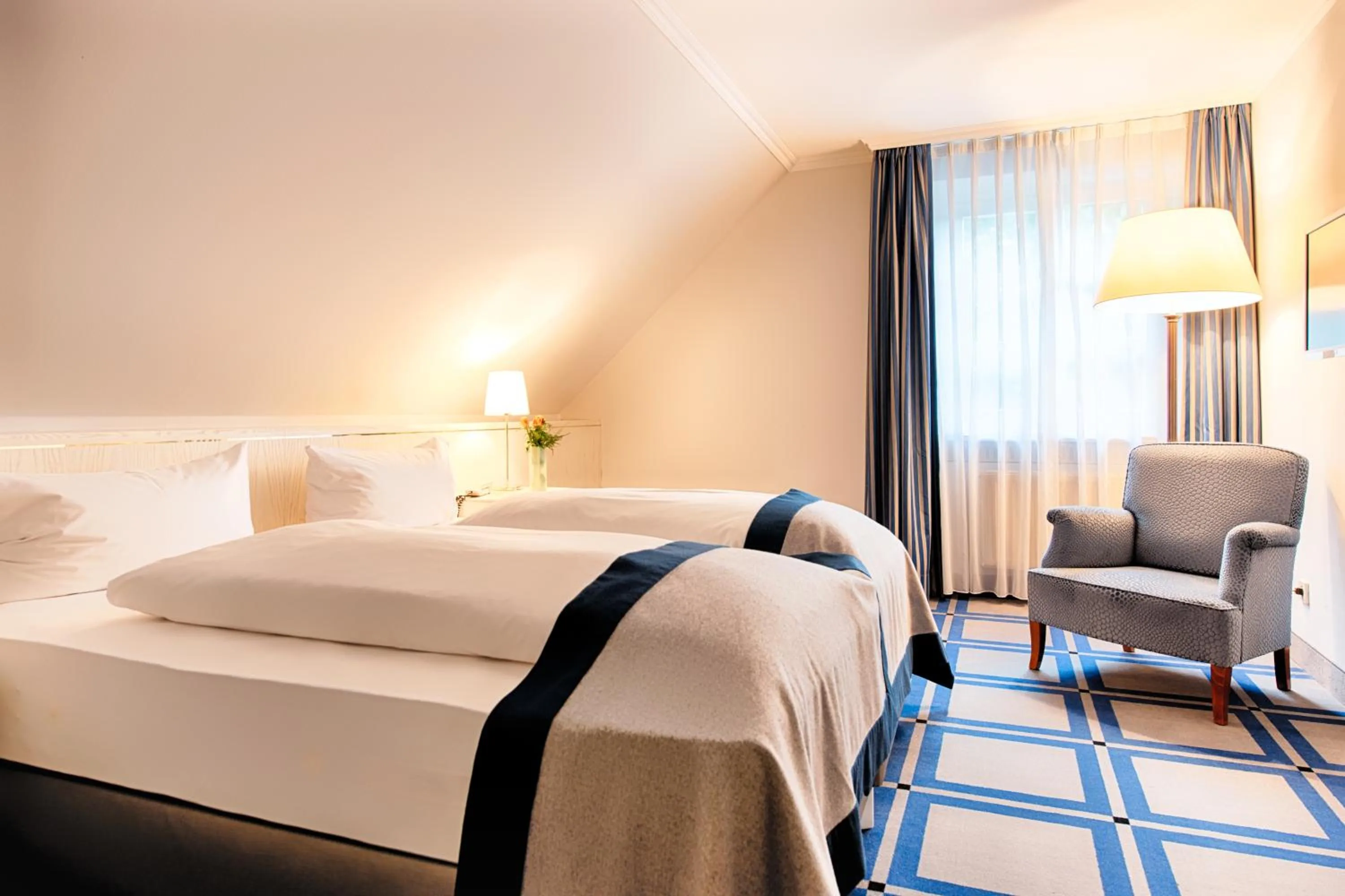 Bed in Hotel SchreiberHof