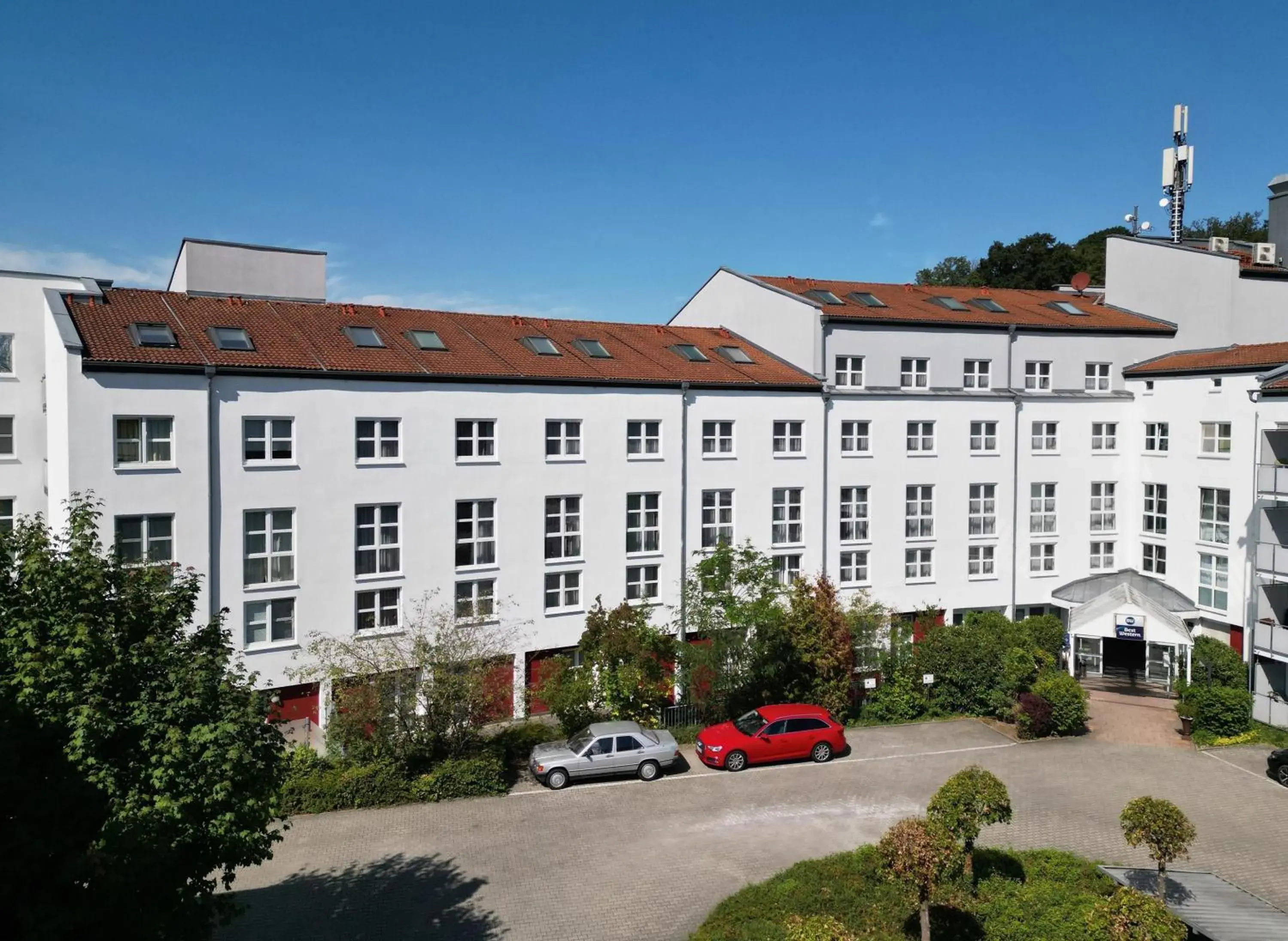 Property building in Best Western Hotel Erlangen Property building in Best Western Hotel Erlangen