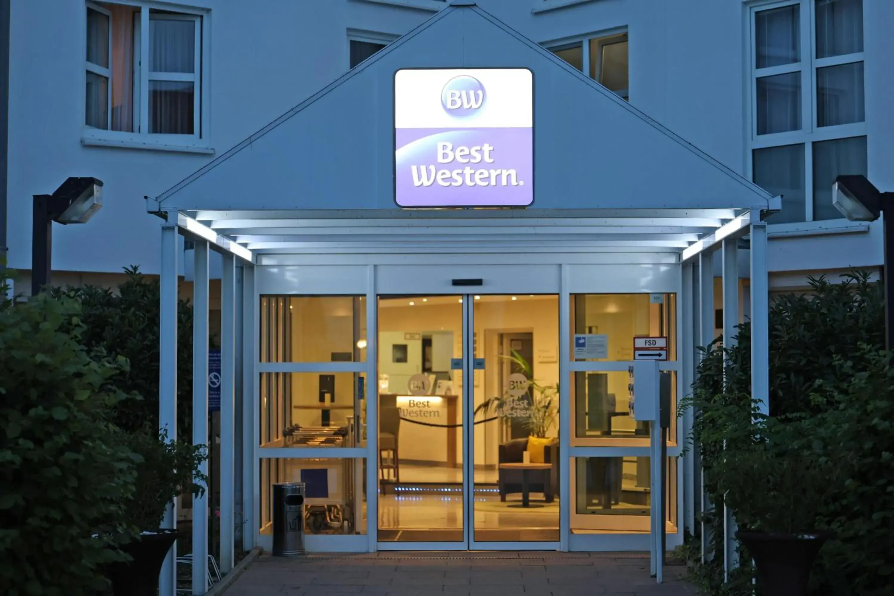 Property building in Best Western Hotel Erlangen Property building in Best Western Hotel Erlangen