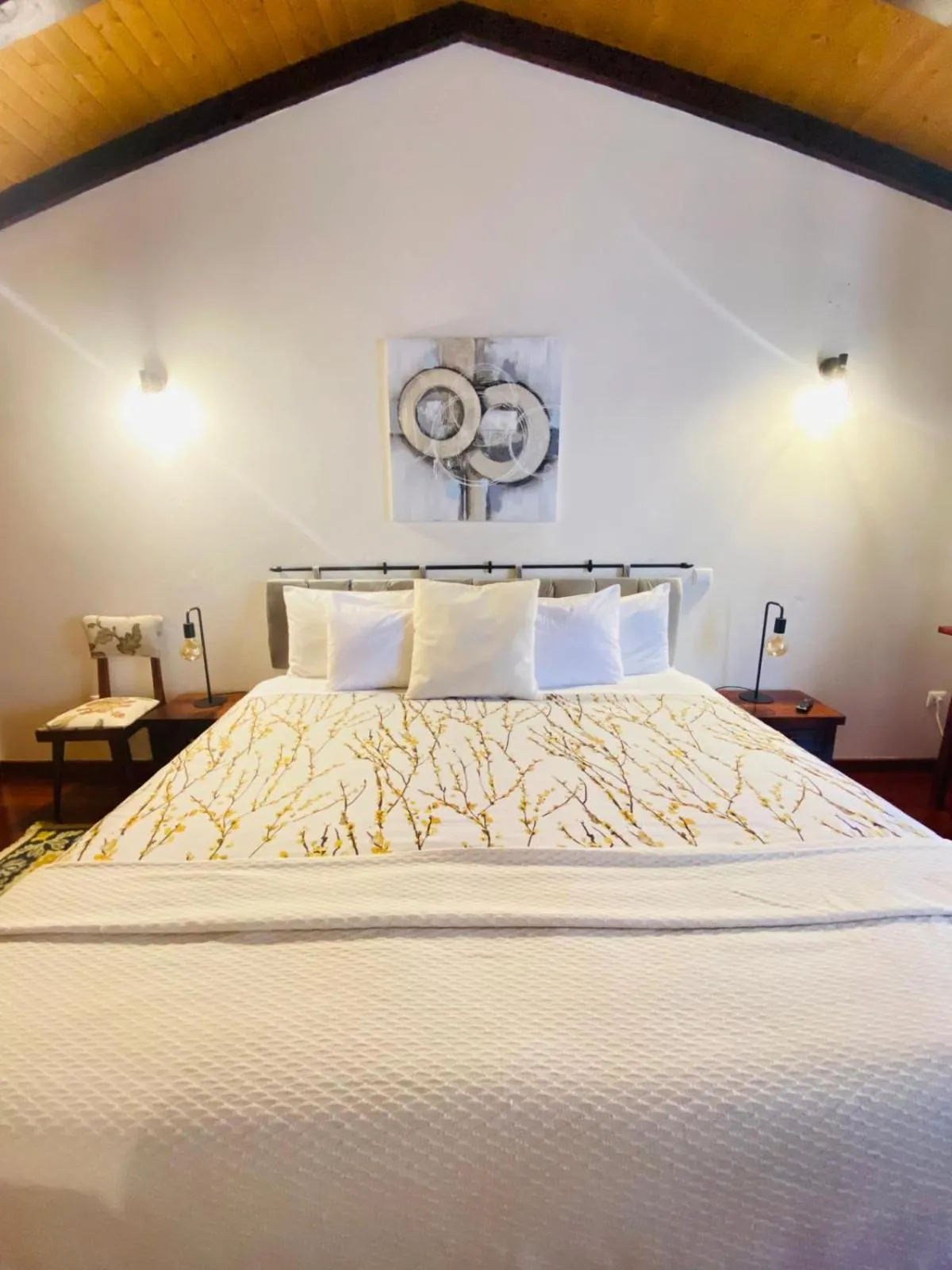 Bedroom, Bed in Refúgio das Artes Guesthouse