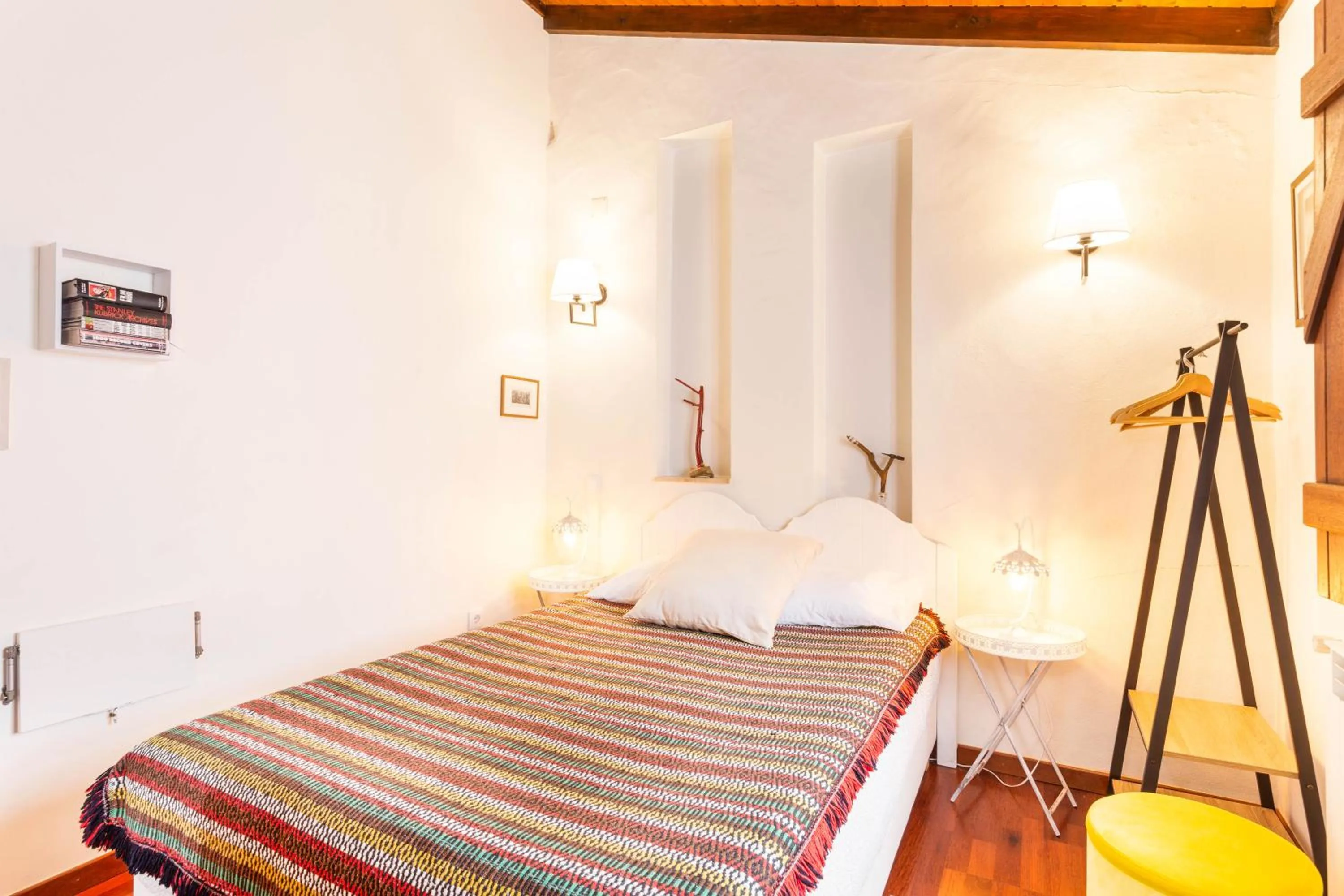 Bedroom, Bed in Refúgio das Artes Guesthouse