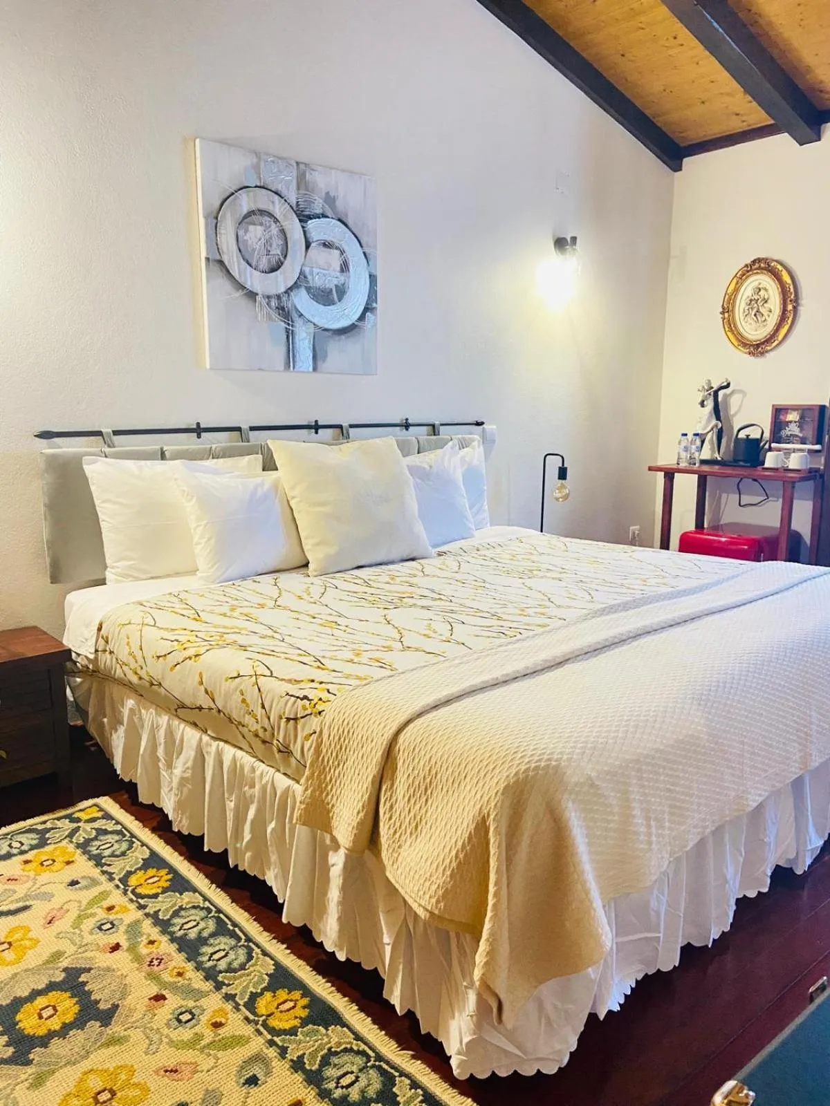 Bedroom, Bed in Refúgio das Artes Guesthouse