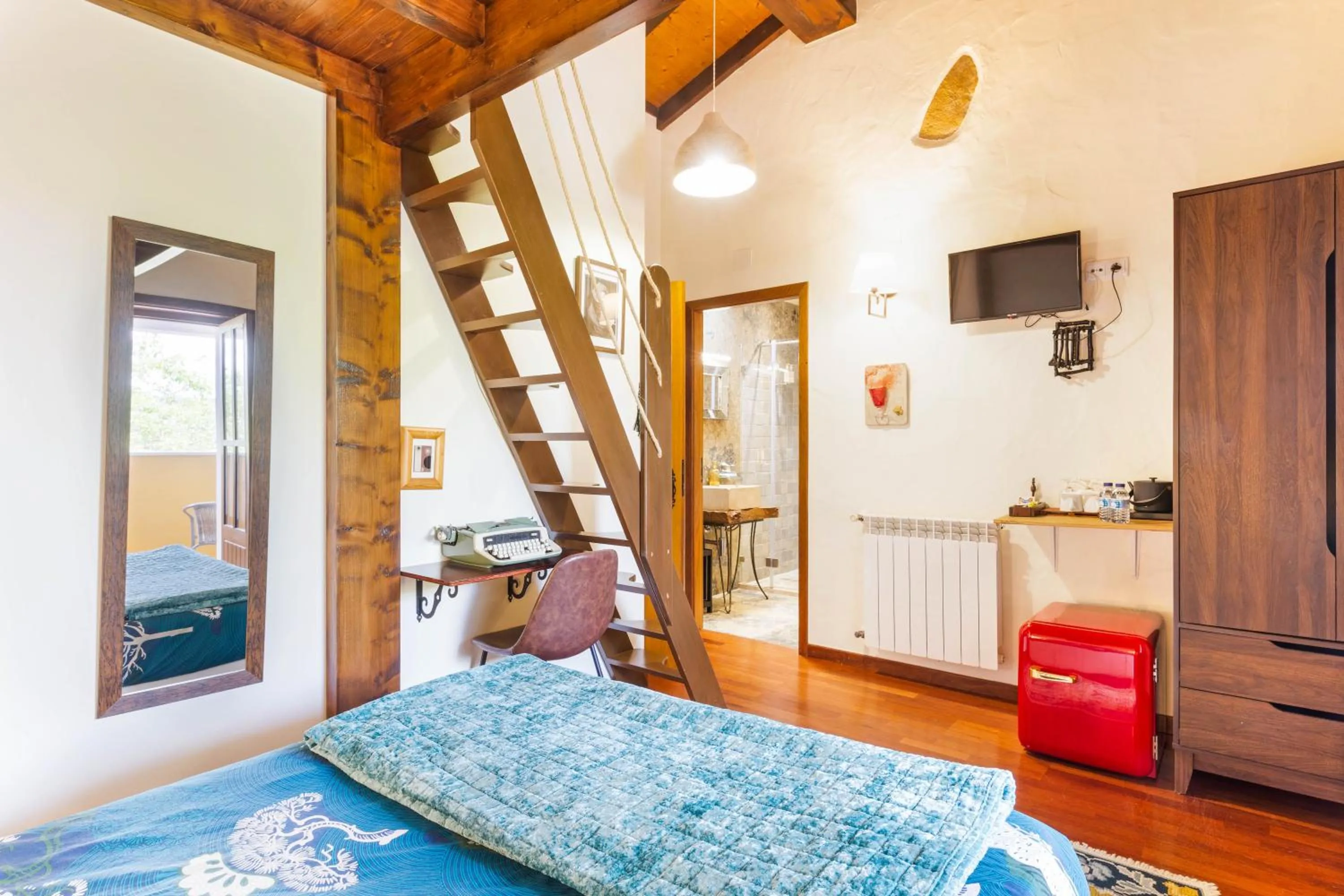 Bedroom, Bed in Refúgio das Artes Guesthouse