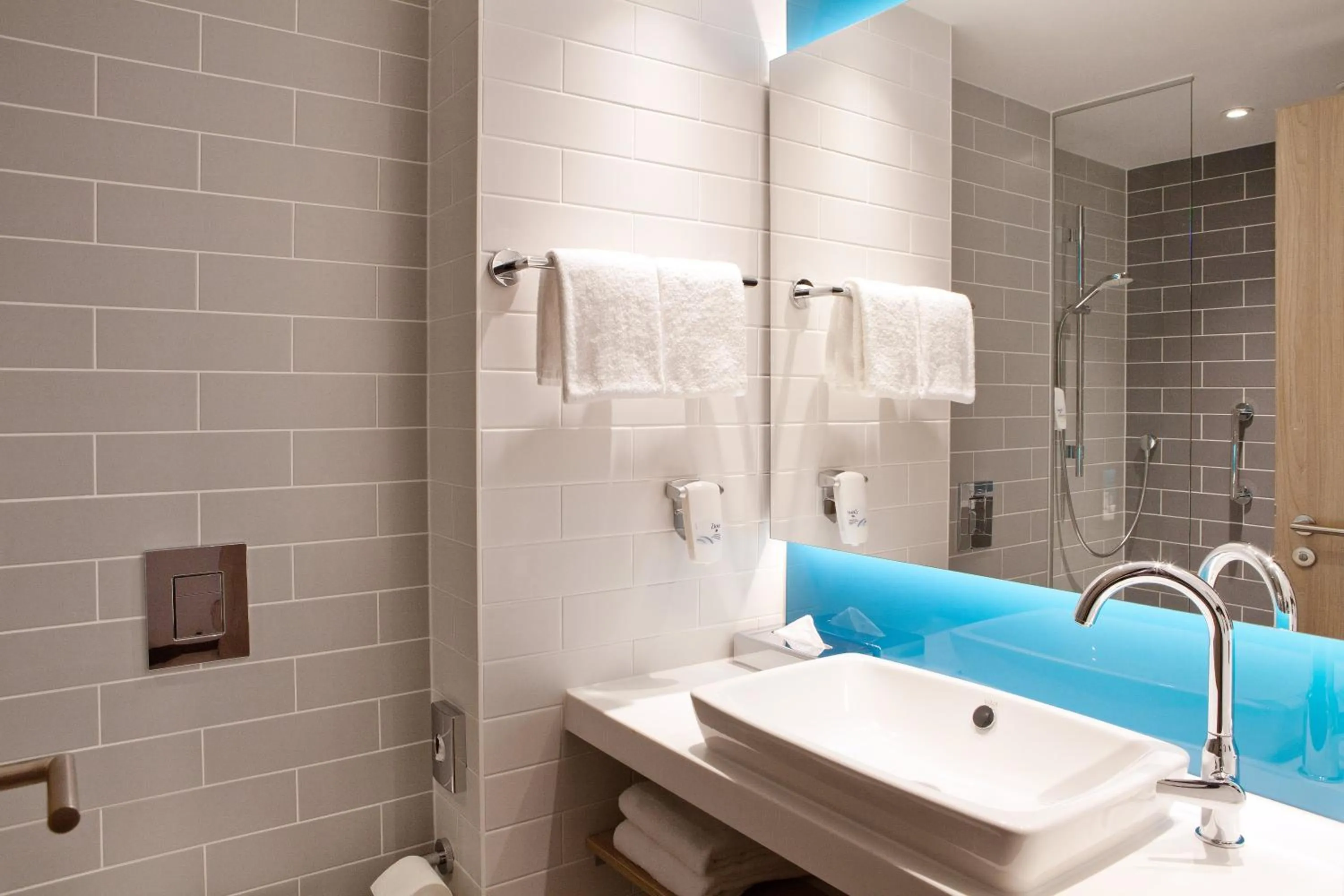 Bathroom in Holiday Inn Express Munich - Olching by IHG