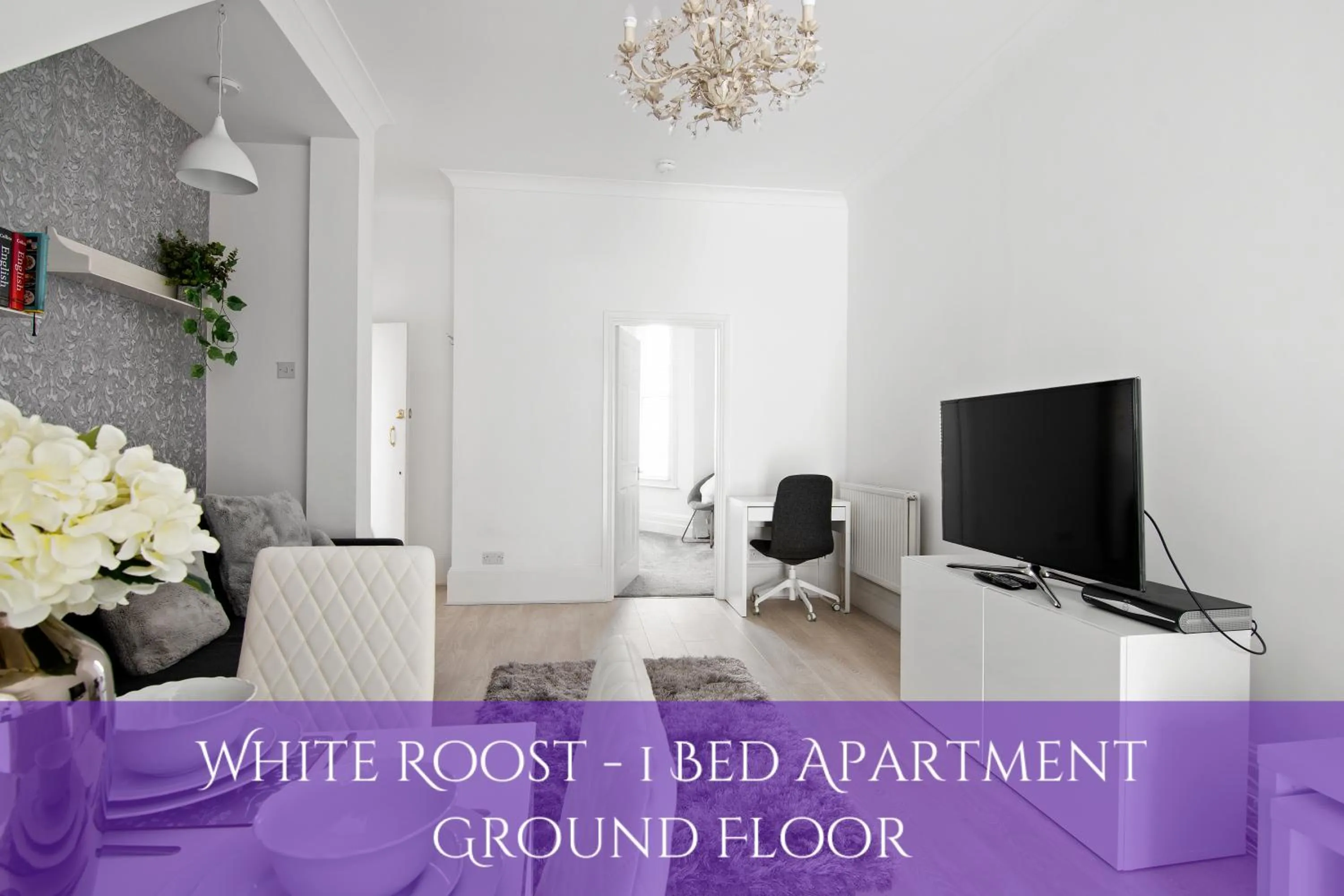 Living room in The Roost Group - Stylish Apartments