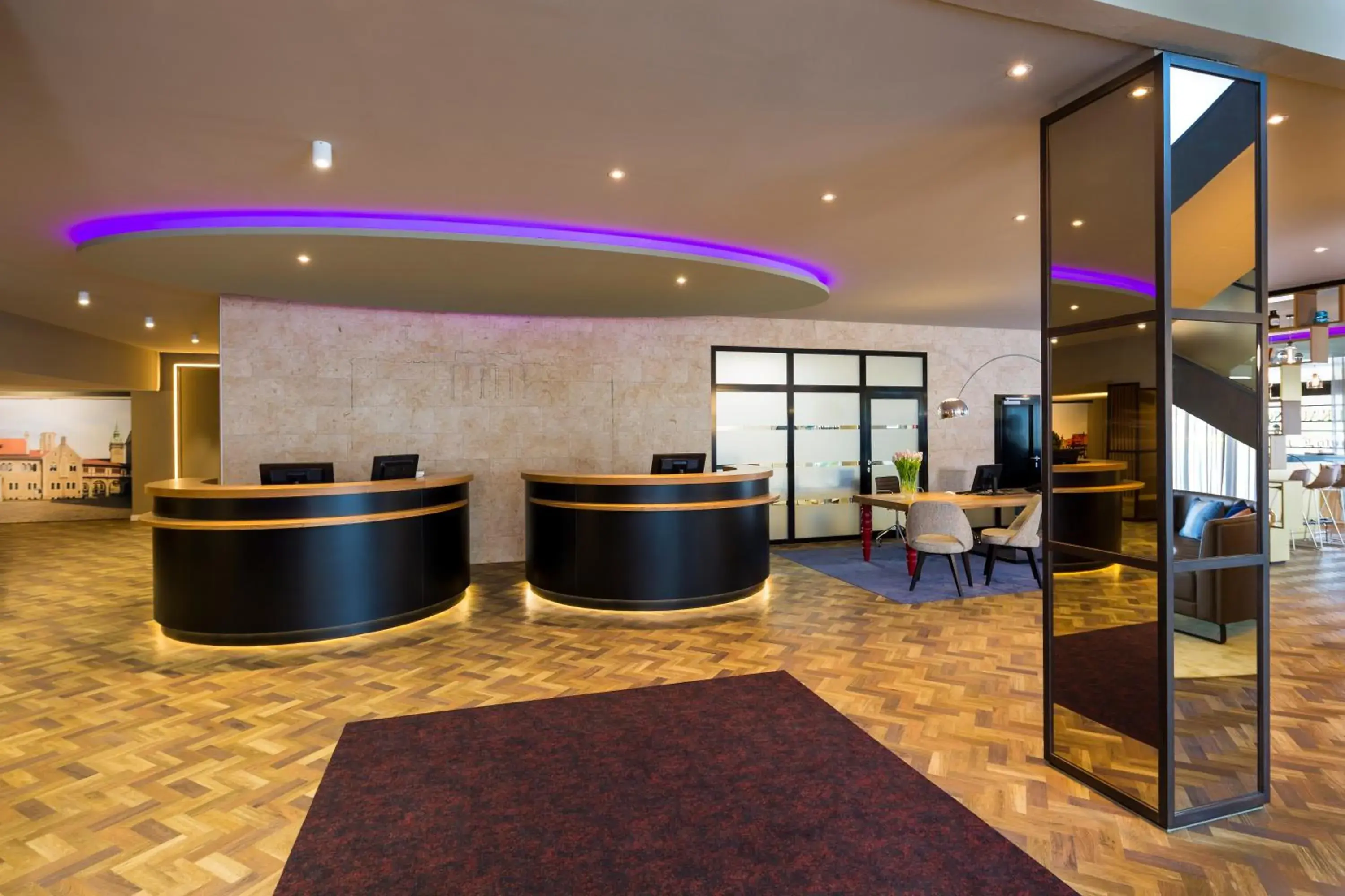 Lobby or reception in ACHAT Hotel Braunschweig Lobby or reception in ACHAT Hotel Braunschweig