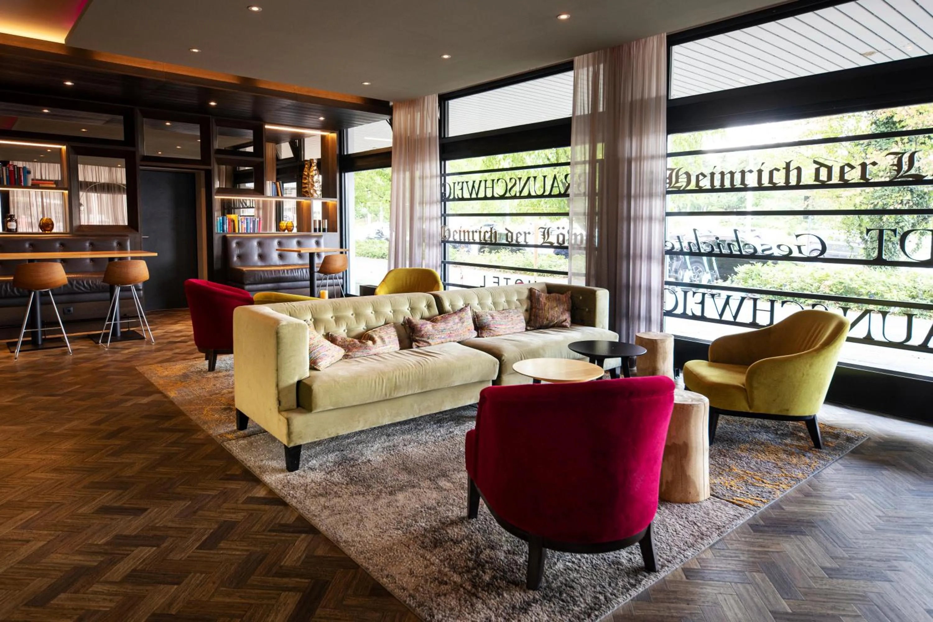 Lobby or reception in ACHAT Hotel Braunschweig