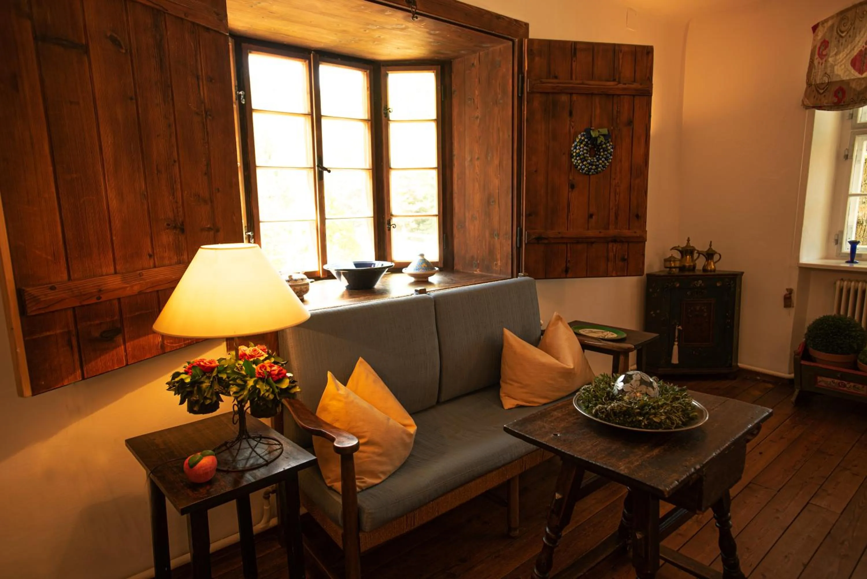 Lounge or bar in LANDSITZ OBERHOF petit hôtel