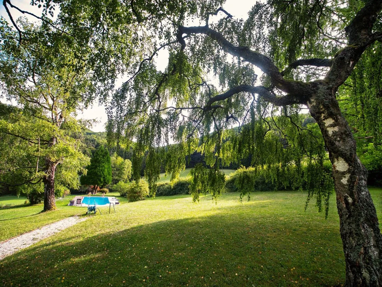 Garden in LANDSITZ OBERHOF petit hôtel