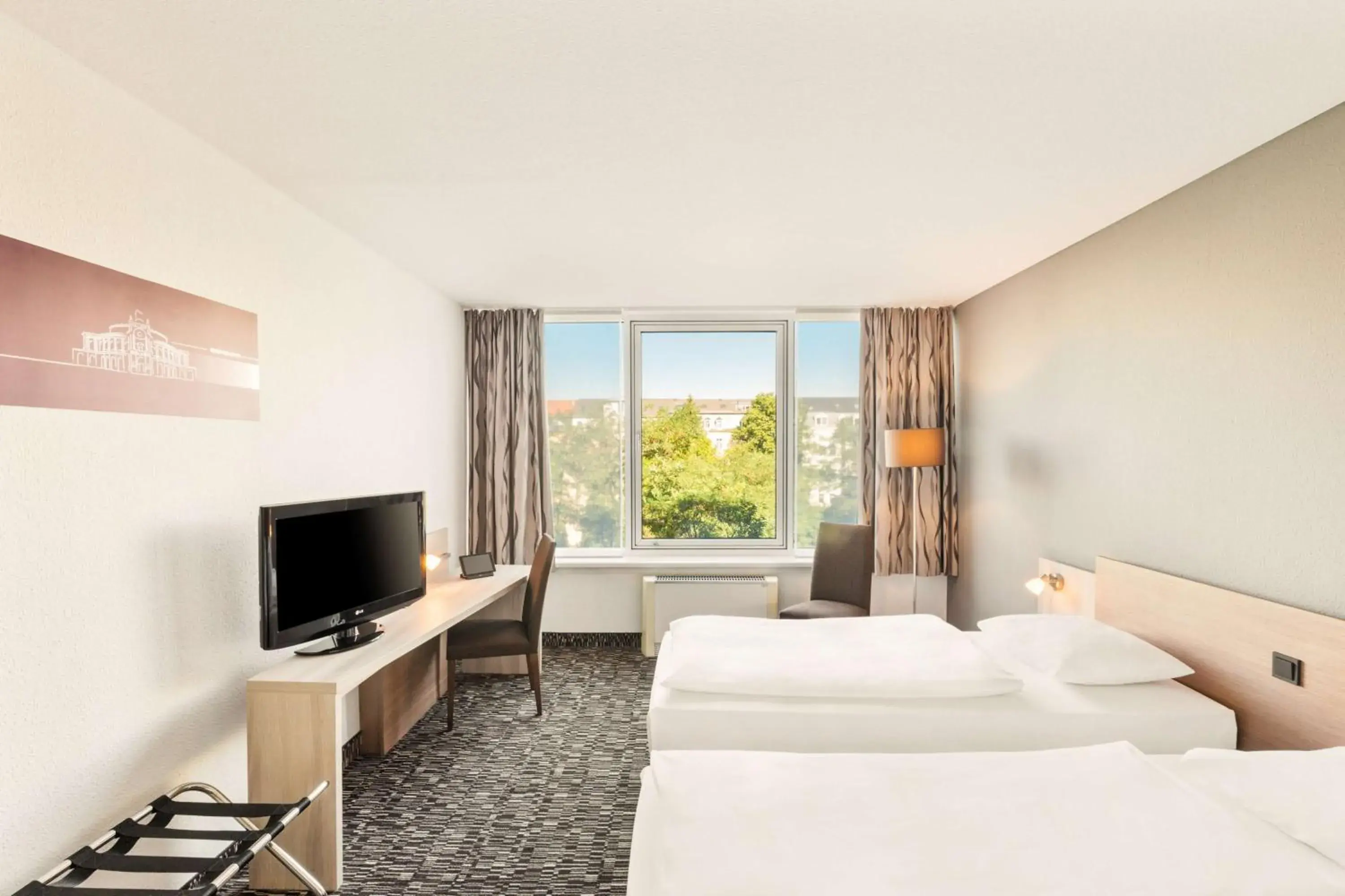 Bedroom, Bed in Park Inn by Radisson Dresden Bedroom, Bed in Park Inn by Radisson Dresden