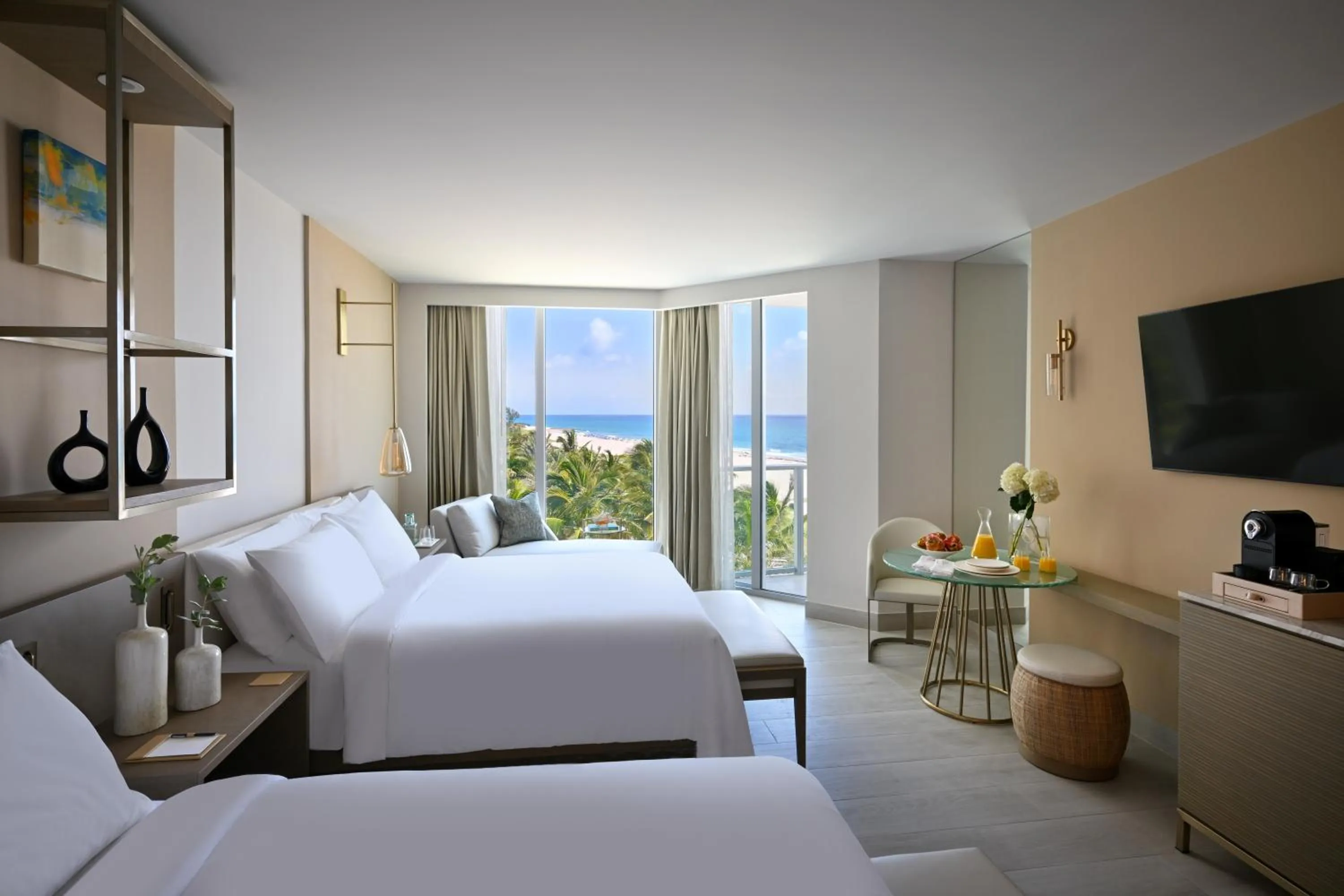 Bed in Amrit Ocean Resort & Residences Singer Island