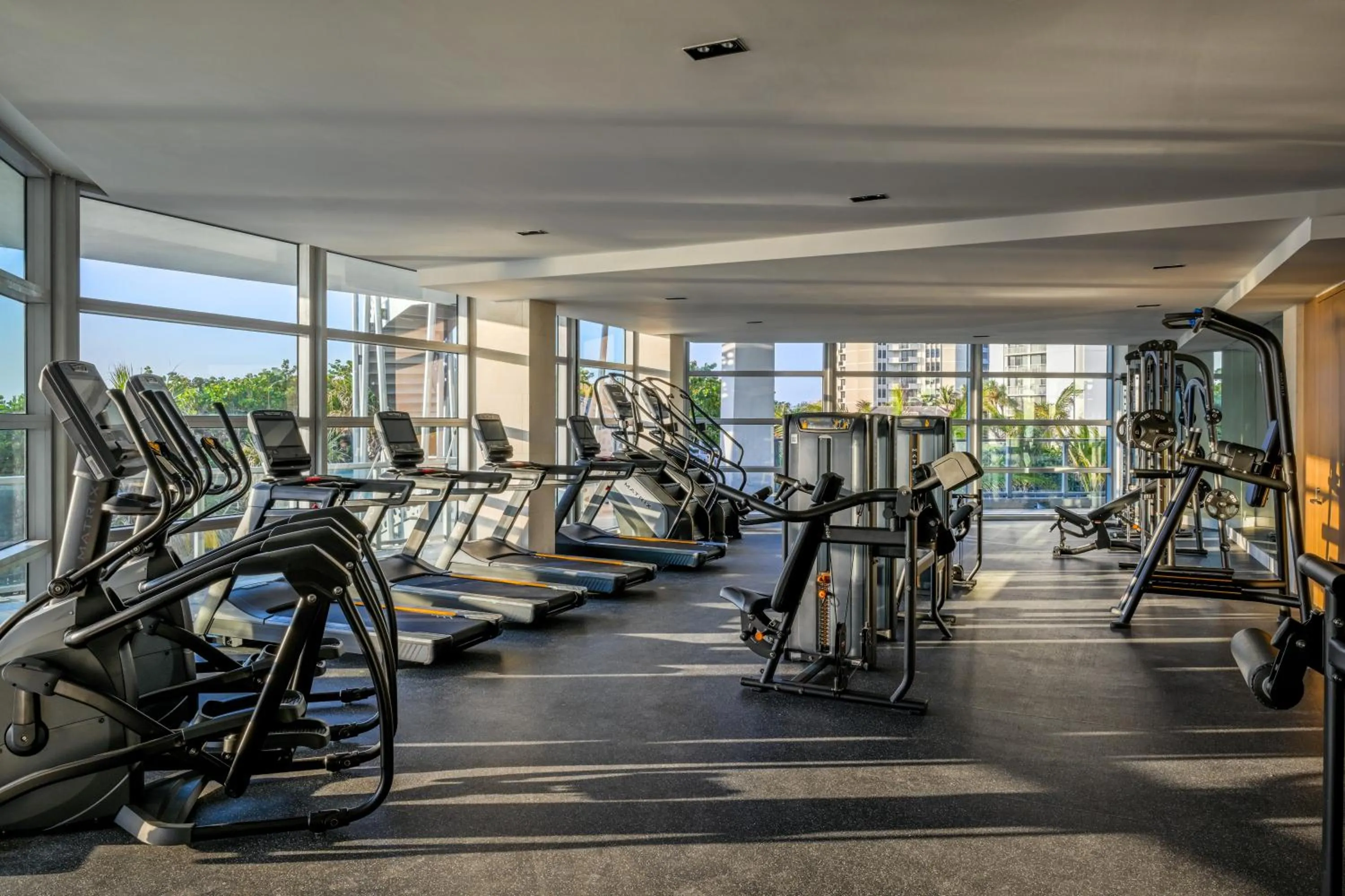 Fitness centre/facilities in Amrit Ocean Resort & Residences Singer Island