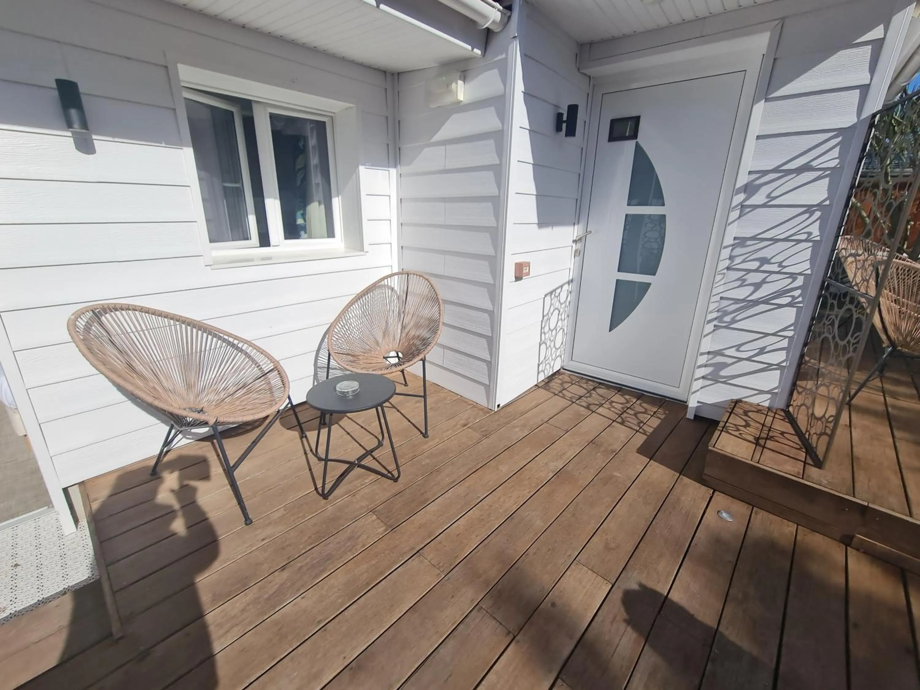 Balcony/Terrace in Hôtel Le Sens