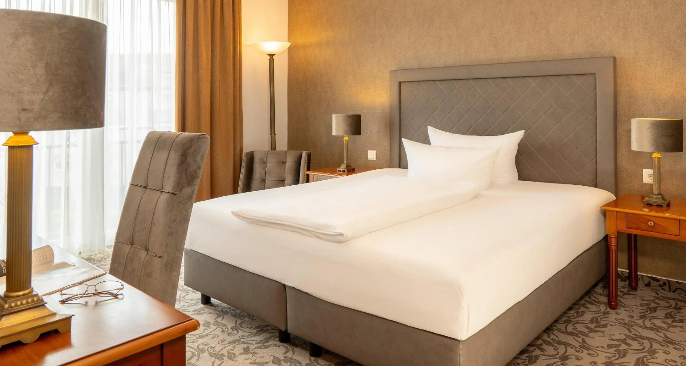 Photo of the whole room, Bed in Victor's Residenz-Hotel Berlin Mitte