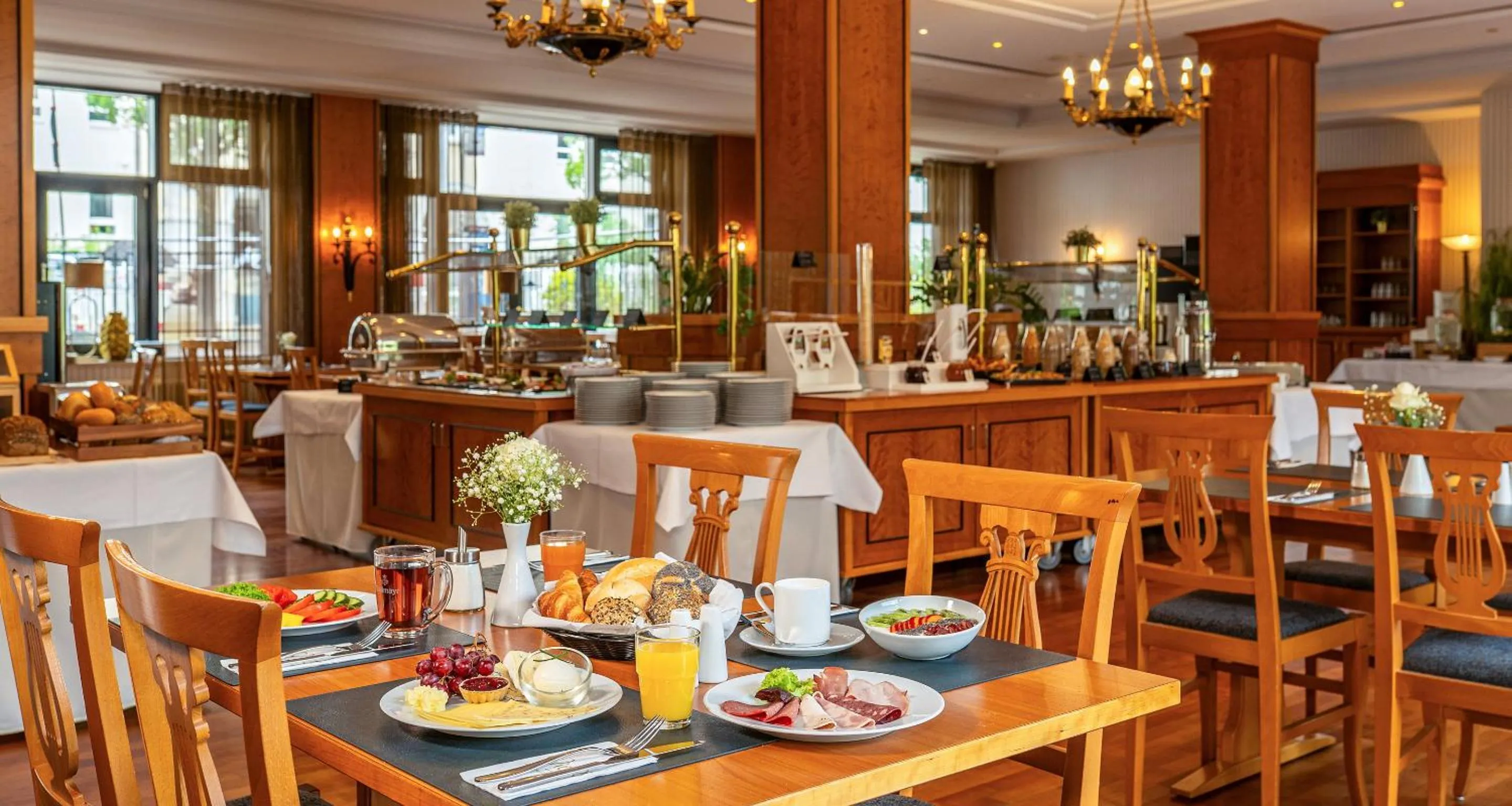 Buffet breakfast in Victor's Residenz-Hotel Berlin Mitte