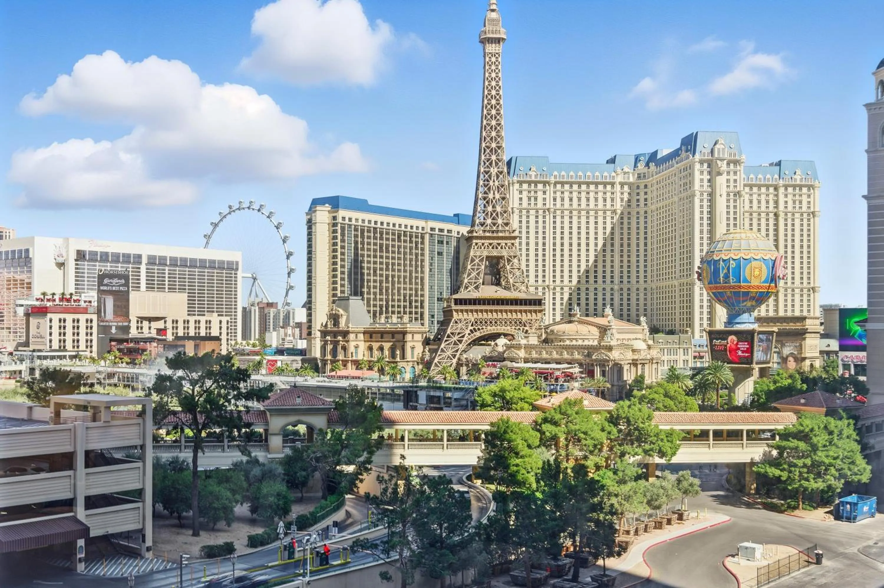City view in StripViewSuites at Jockey Club