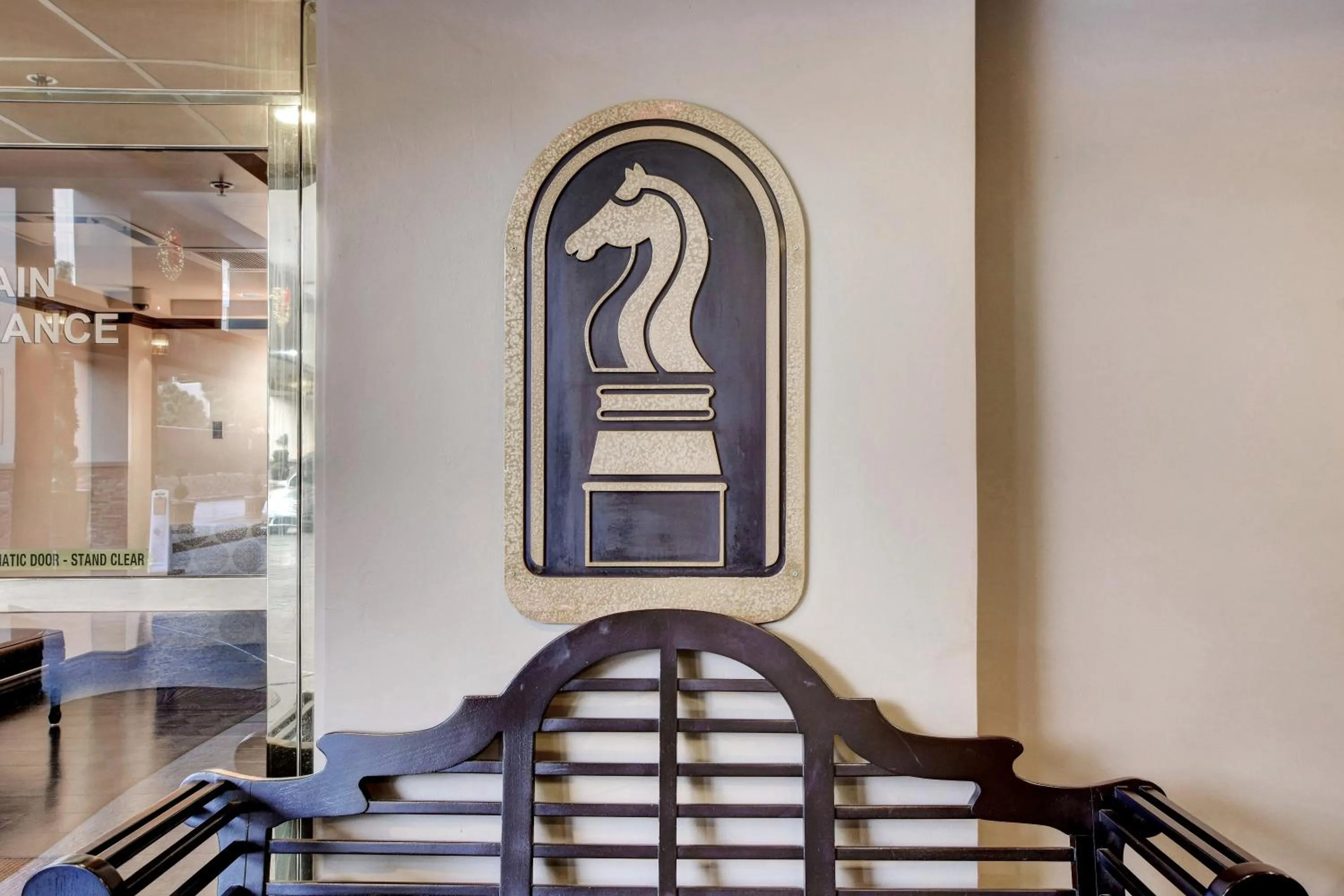 Facade/entrance in StripViewSuites at Jockey Club