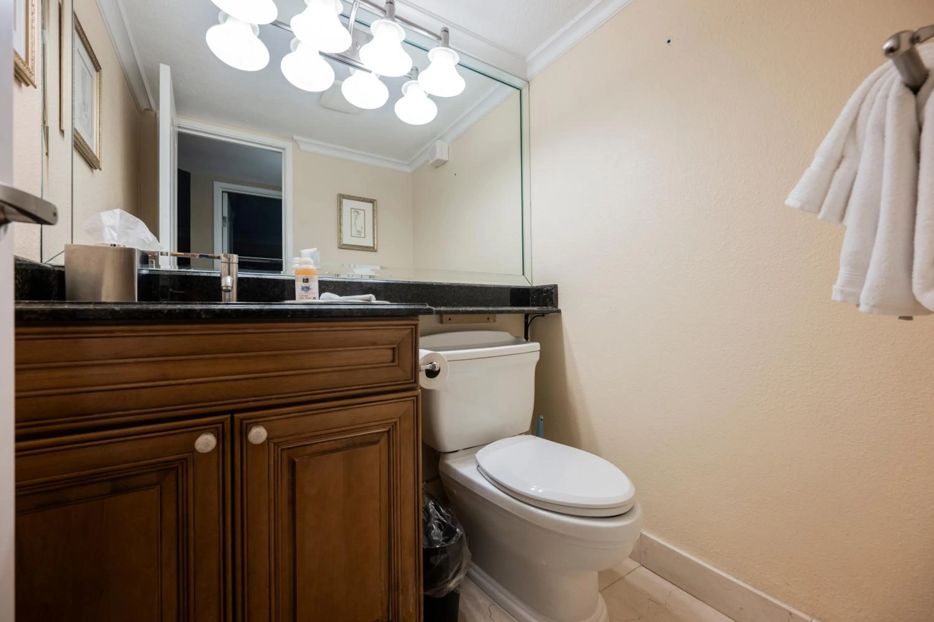 Bathroom in StripViewSuites at Jockey Club