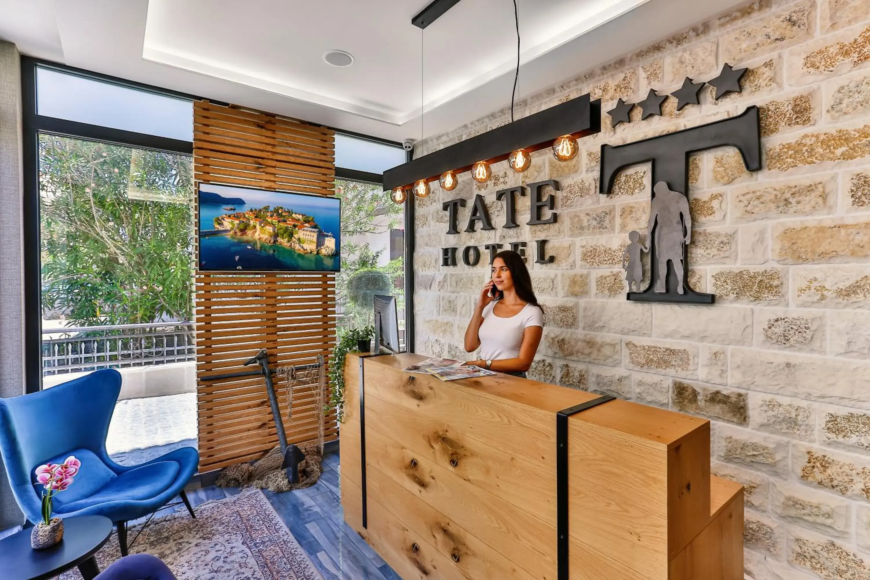 Lobby or reception in Boutique Hotel Tate By Aycon Lobby or reception in Boutique Hotel Tate By Aycon
