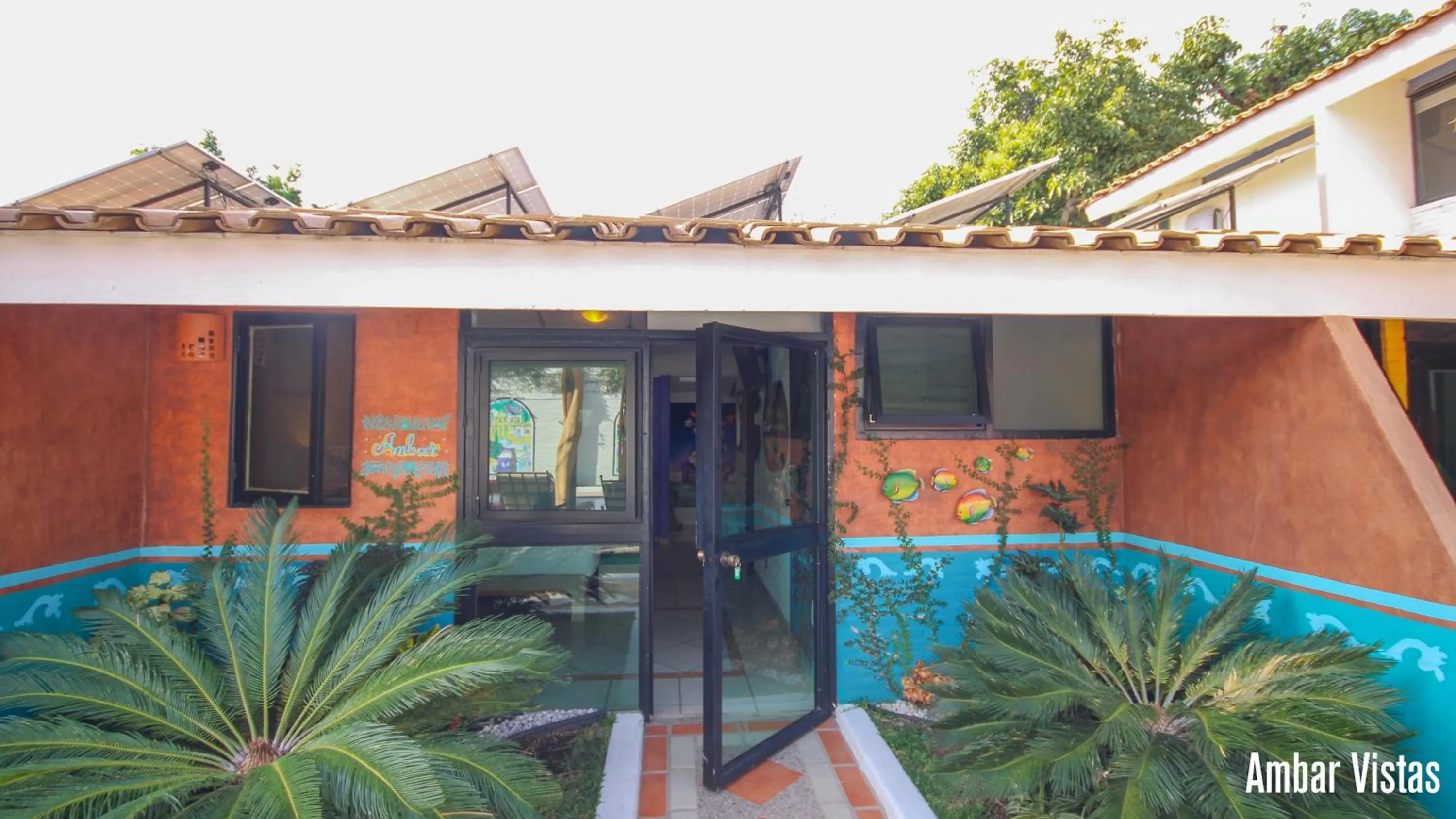 Patio in Hotel Boutique Casa Copal