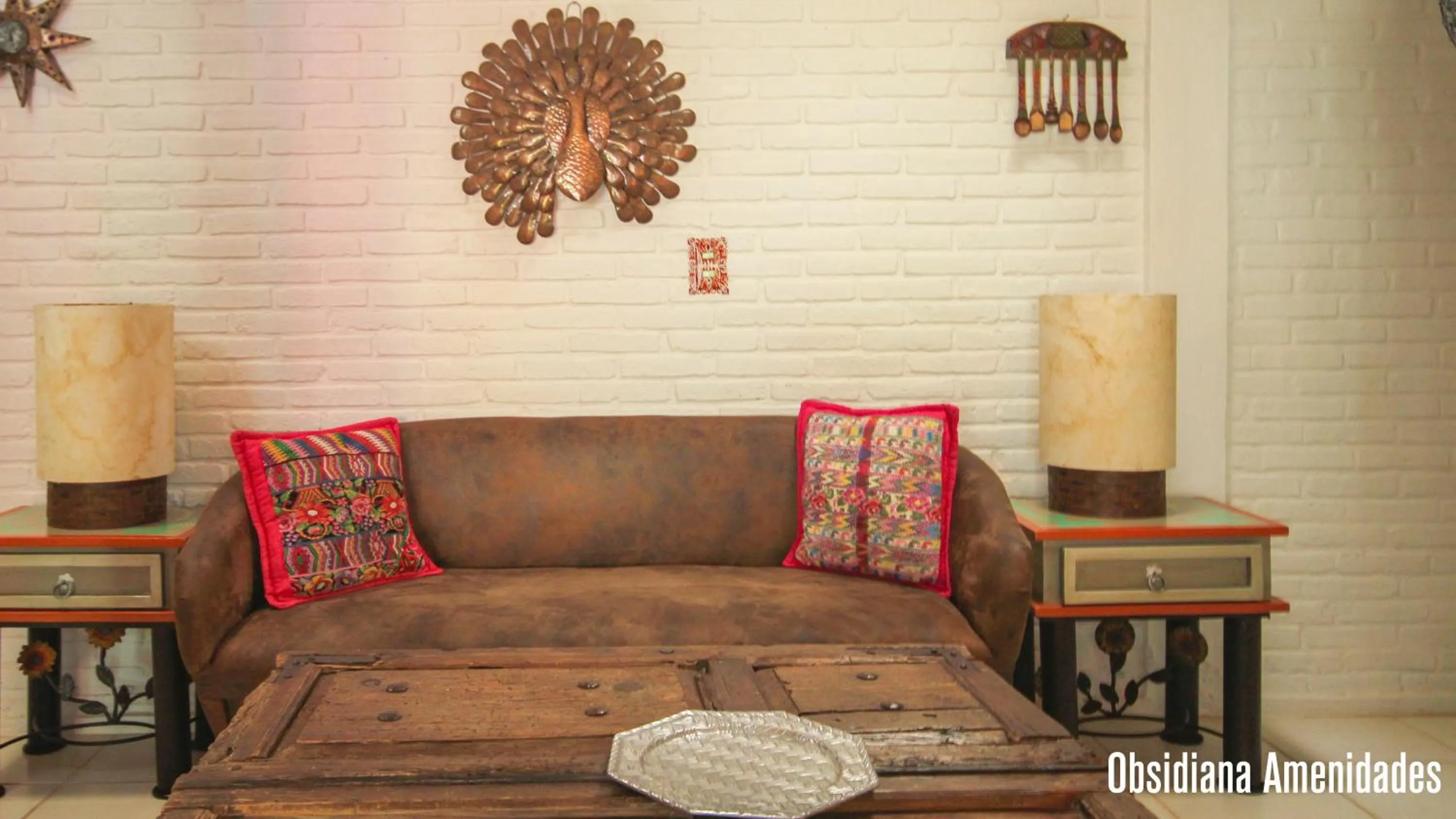 Seating area in Hotel Boutique Casa Copal