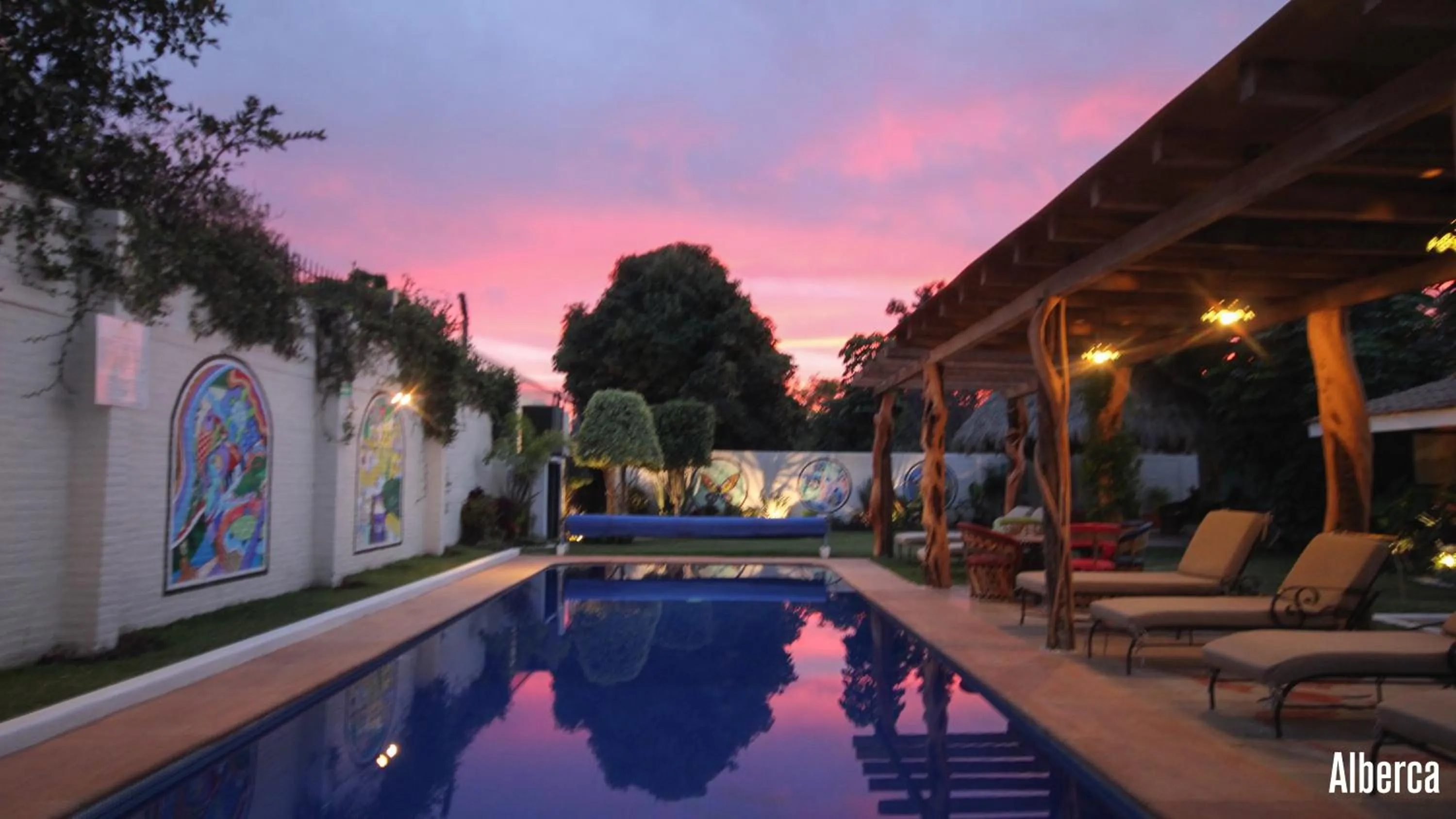 Property building in Hotel Boutique Casa Copal