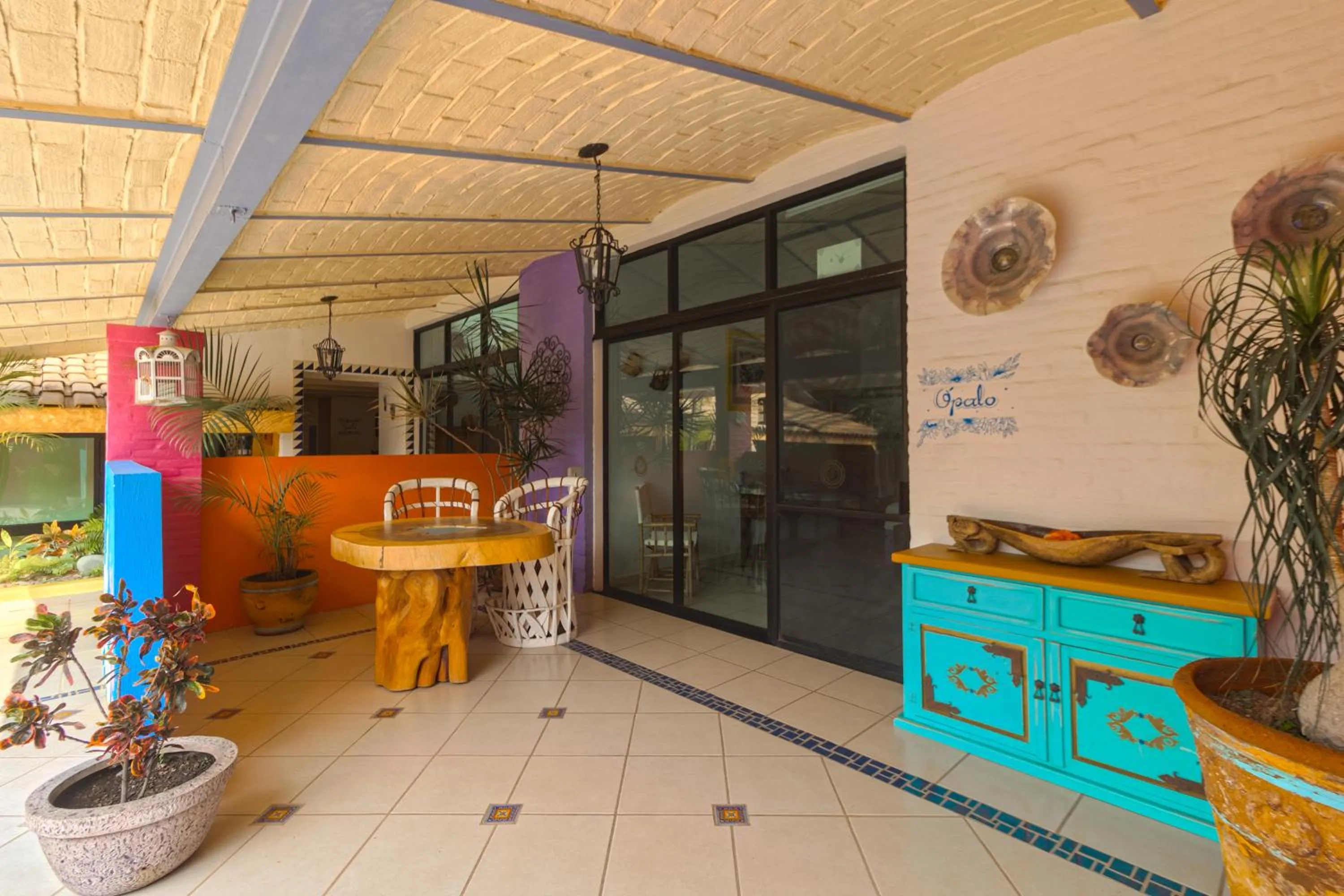 Balcony/Terrace in Hotel Boutique Casa Copal