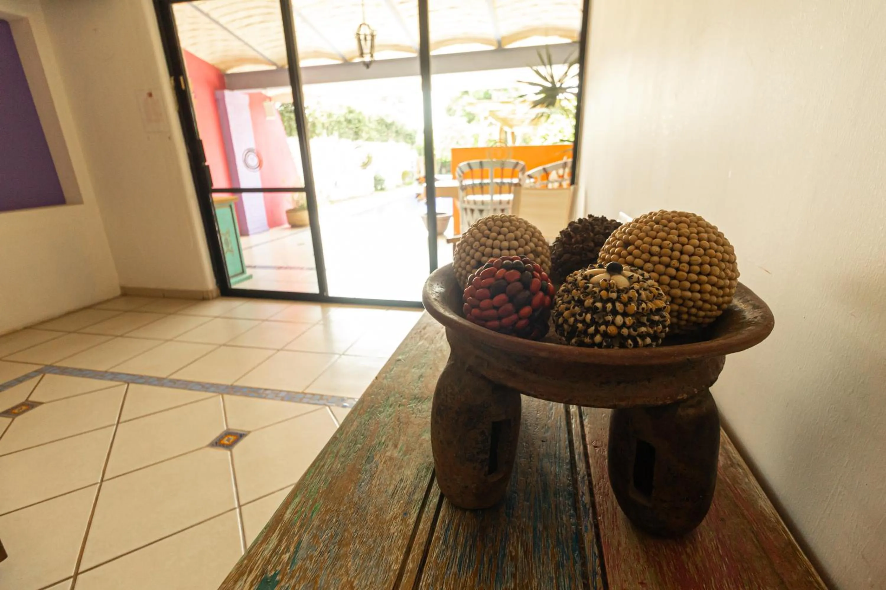 Decorative detail in Hotel Boutique Casa Copal