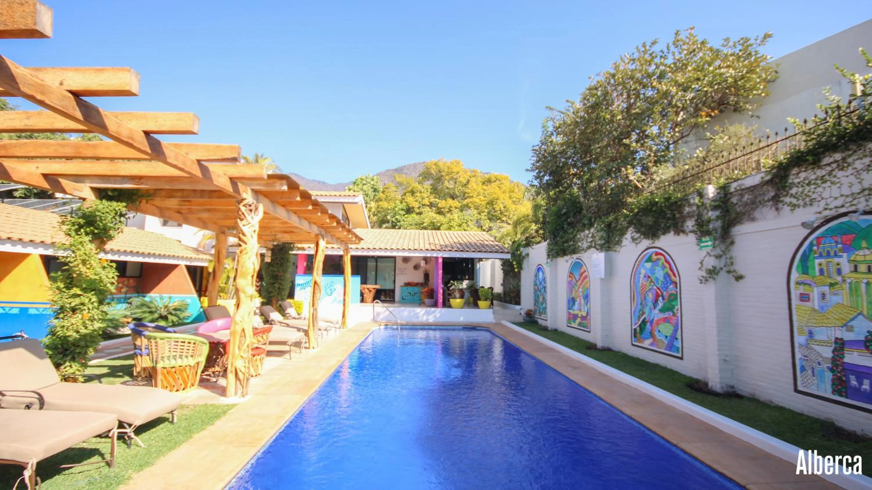 Property building in Hotel Boutique Casa Copal