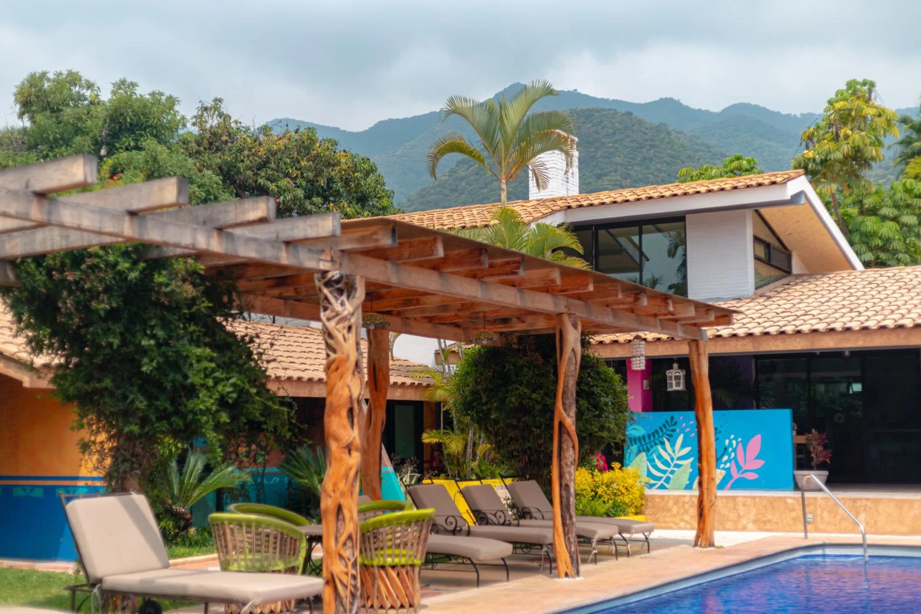 Property building in Hotel Boutique Casa Copal