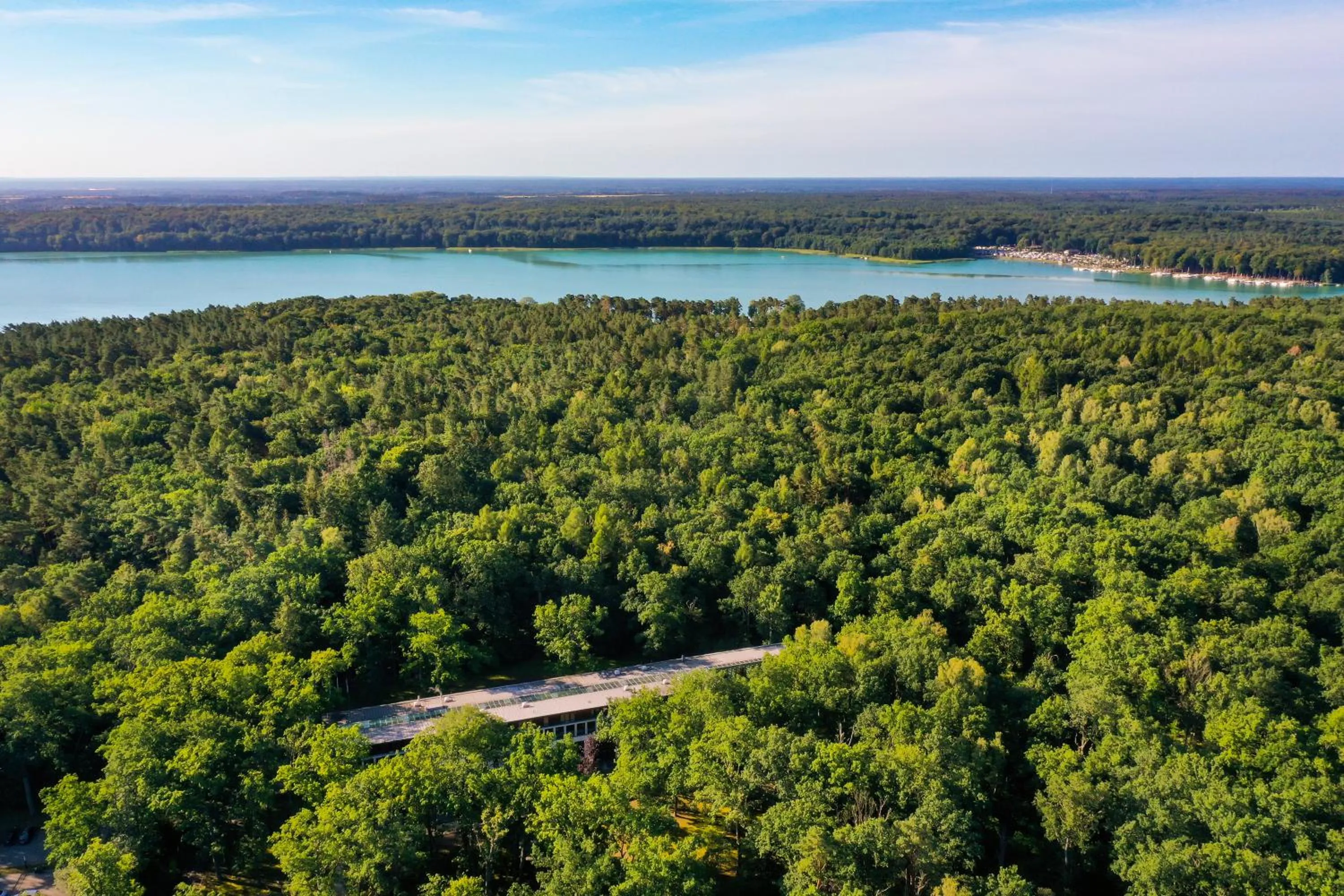 Garden view in Ringhotel Schorfheide, Tagungszentrum der Wirtschaft