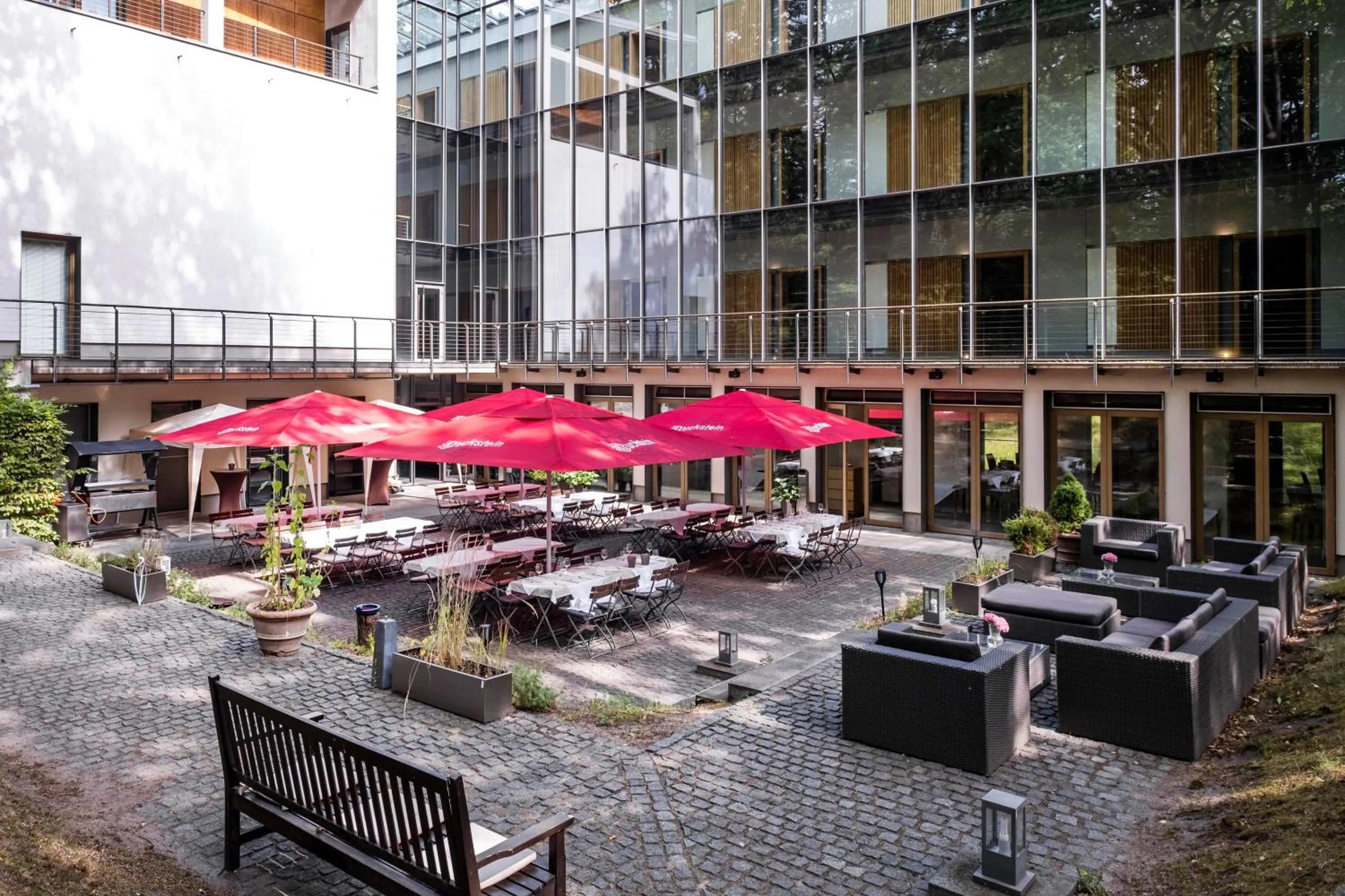 Balcony/Terrace in Ringhotel Schorfheide I Waldresort Werbellinsee