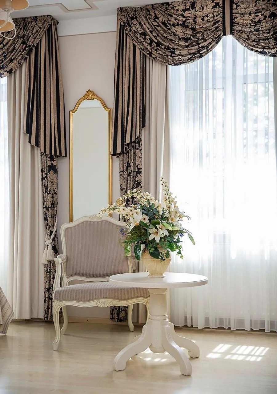 Seating area in Hotel Burghof