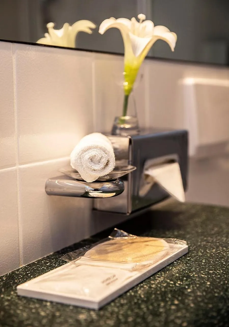 Bathroom in Hotel Burghof