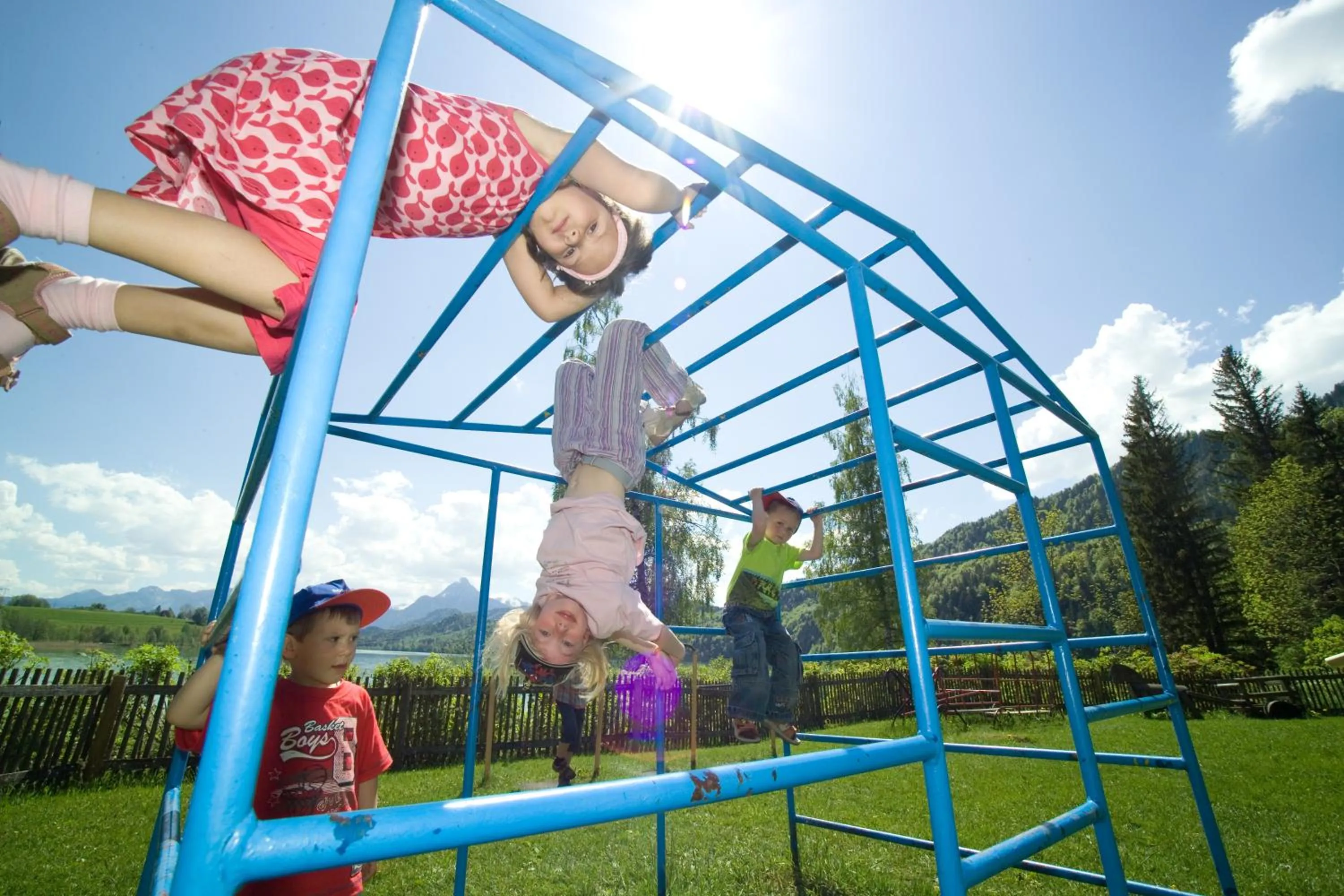 Children play ground in Appartement-Hotel Seespitz
