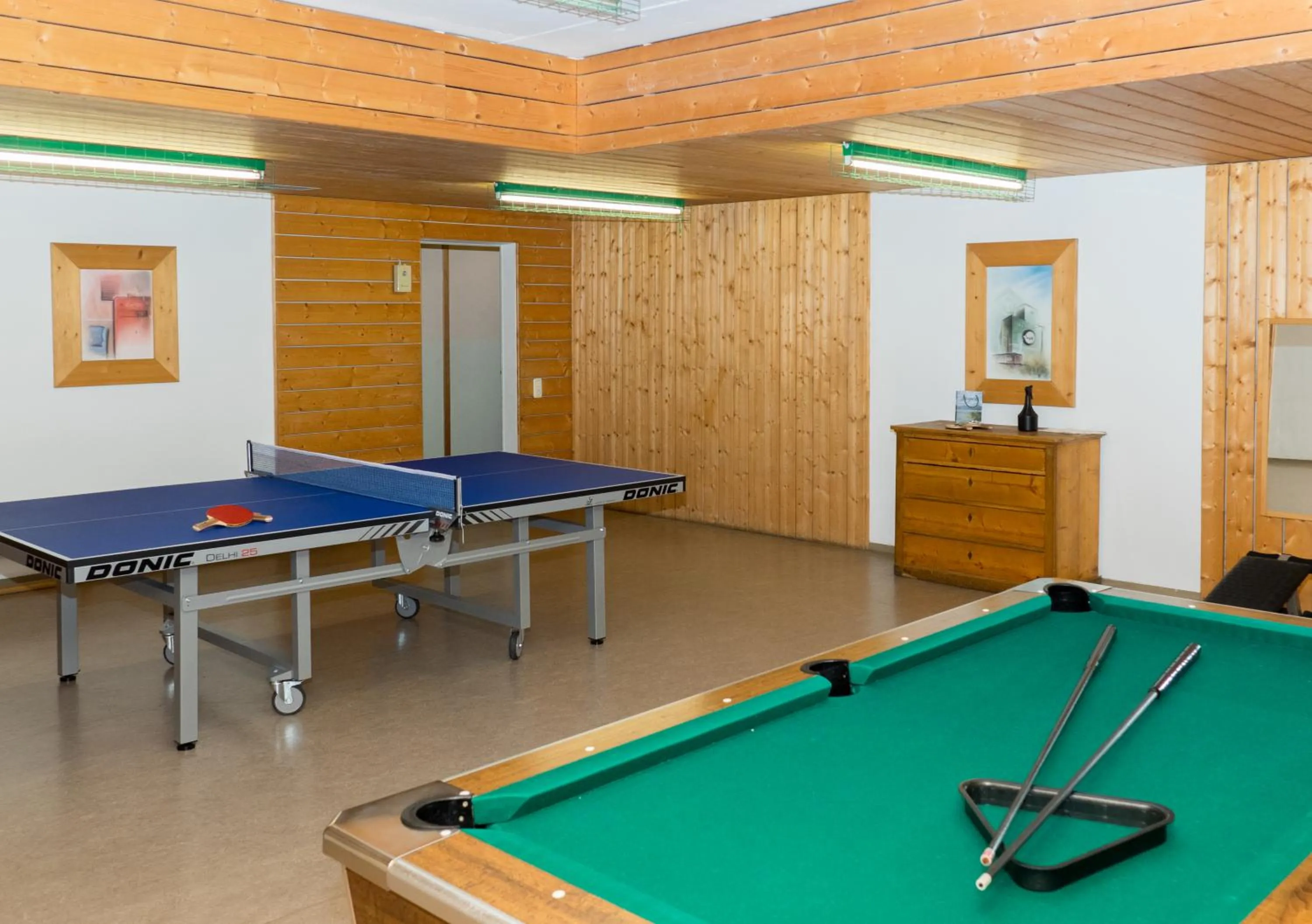 Billiard in Appartement-Hotel Seespitz
