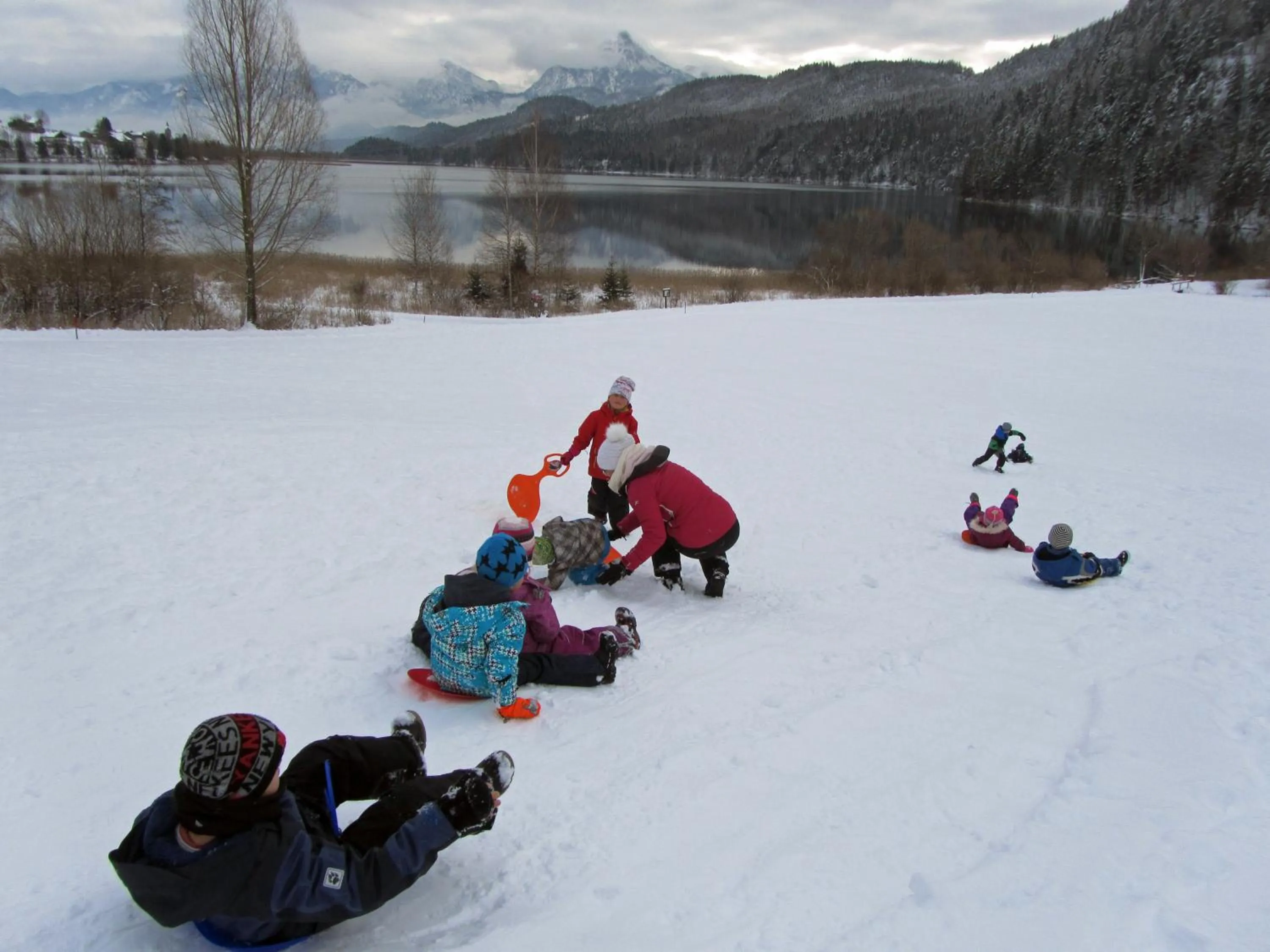 Winter in Appartement-Hotel Seespitz