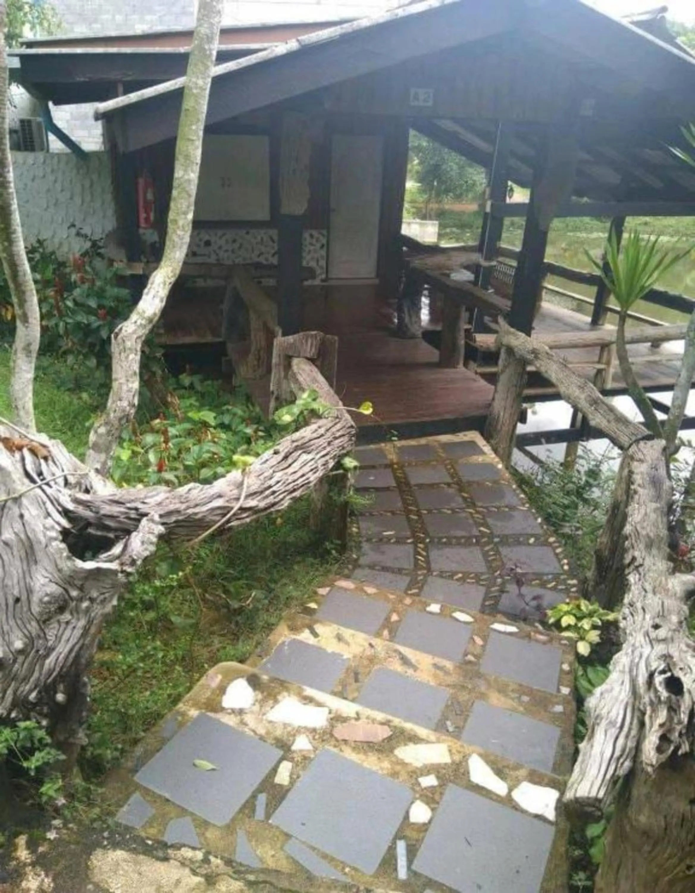 Facade/entrance in Tho Mai Resort