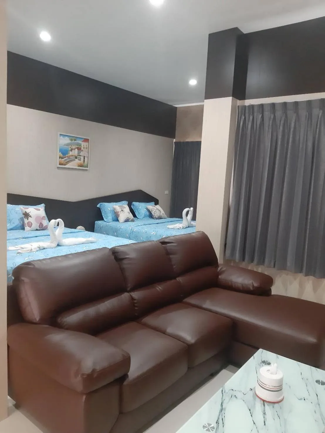 Living room, Bed in Tho Mai Resort