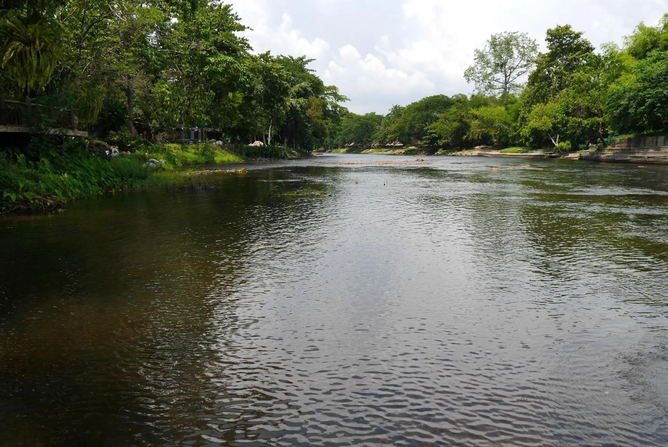 River view in Phumontra Resort Nakhon Nayok
