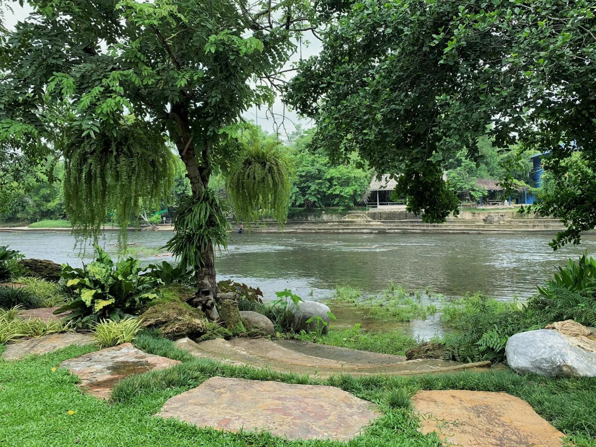 Natural landscape in Phumontra Resort Nakhon Nayok