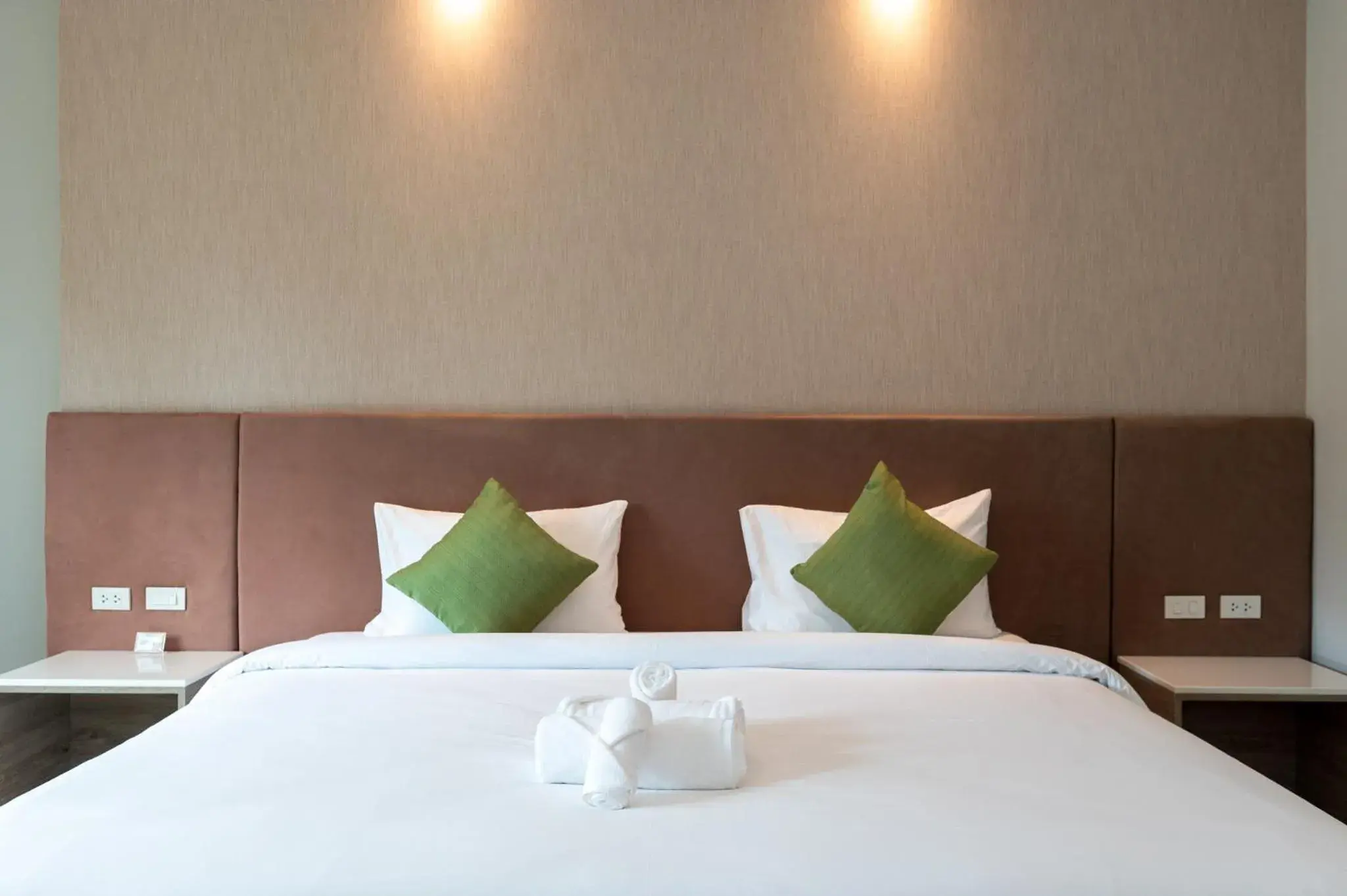 Bed in Phumontra Resort Nakhon Nayok Bed in Phumontra Resort Nakhon Nayok