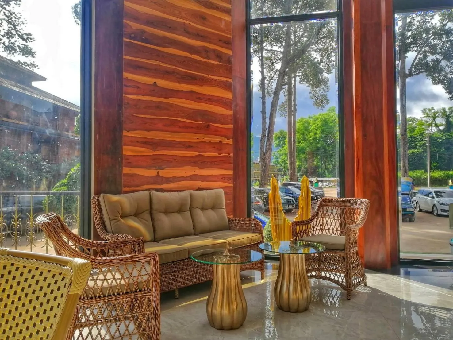 Lobby or reception in Phumontra Resort Nakhon Nayok