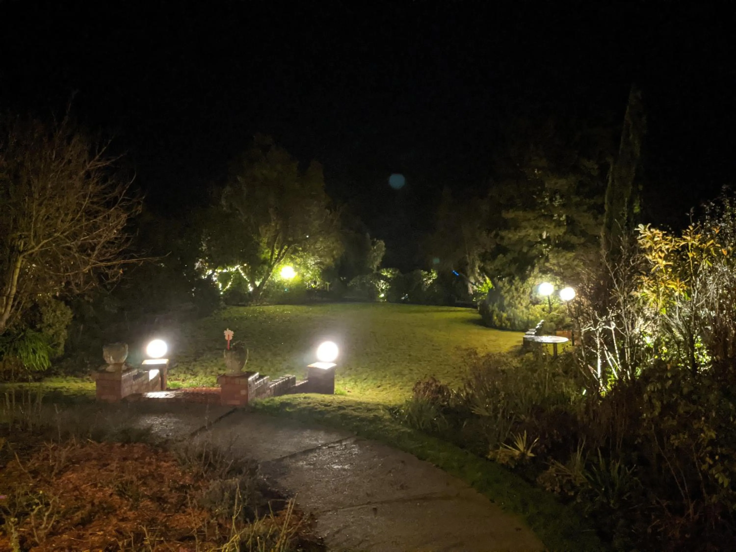 Night in The Fern & Thistle Luxury Accommodation- Drinks, Hotpool, Sauna