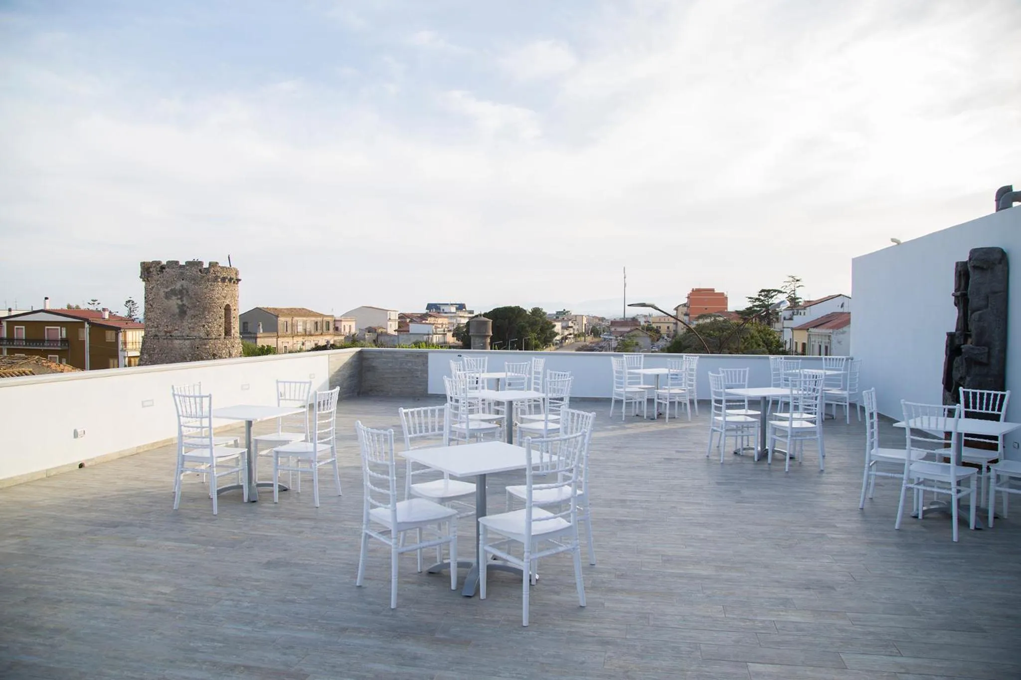 Patio in Il Teatro B&B